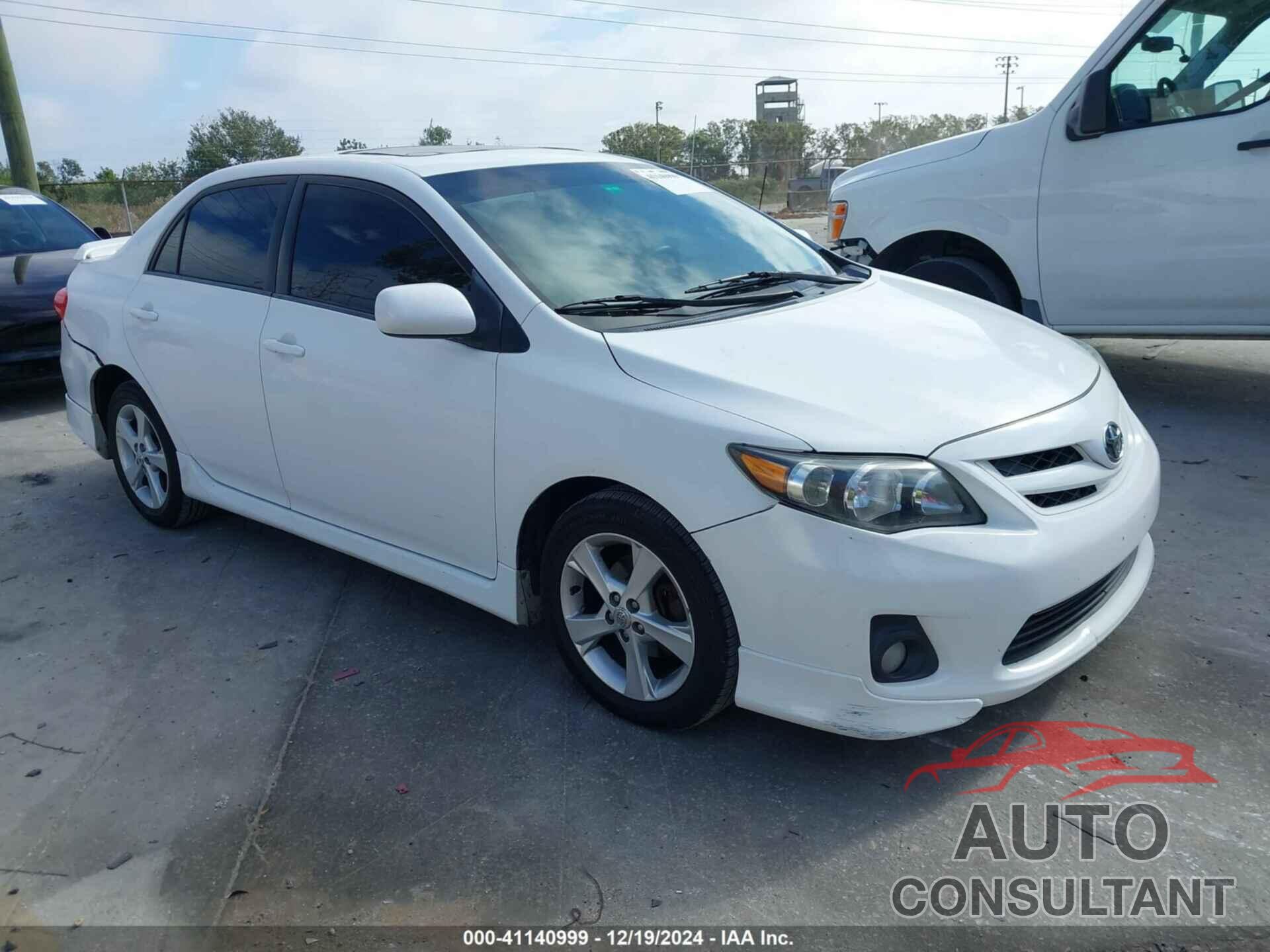 TOYOTA COROLLA 2012 - 2T1BU4EE2CC848481