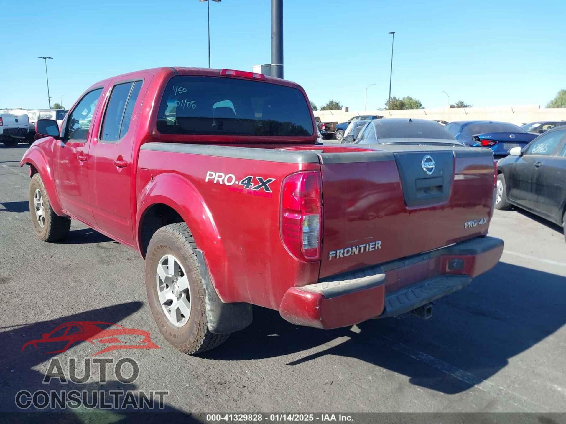NISSAN FRONTIER 2012 - 1N6AD0EV6CC433903