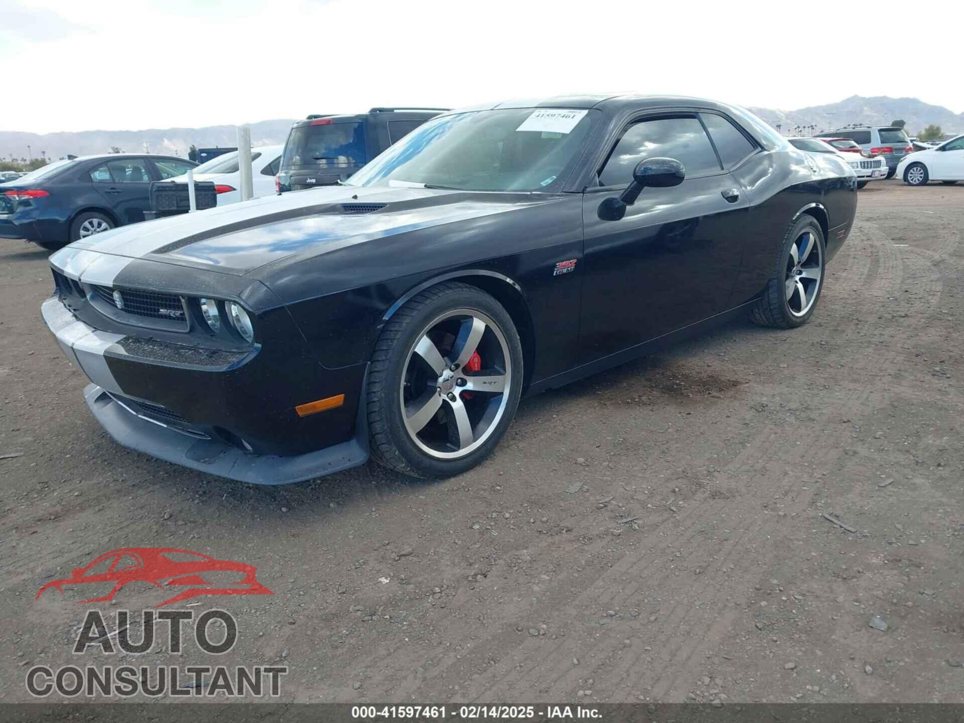 DODGE CHALLENGER 2012 - 2C3CDYCJ9CH269848