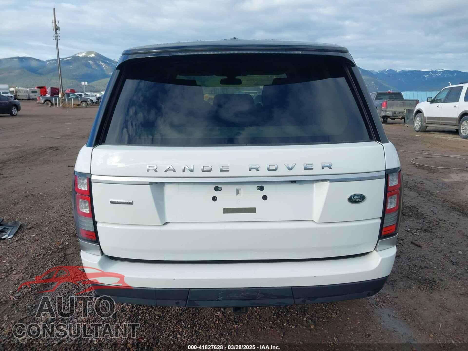 LAND ROVER RANGE ROVER 2015 - SALGV2TFXFA213089