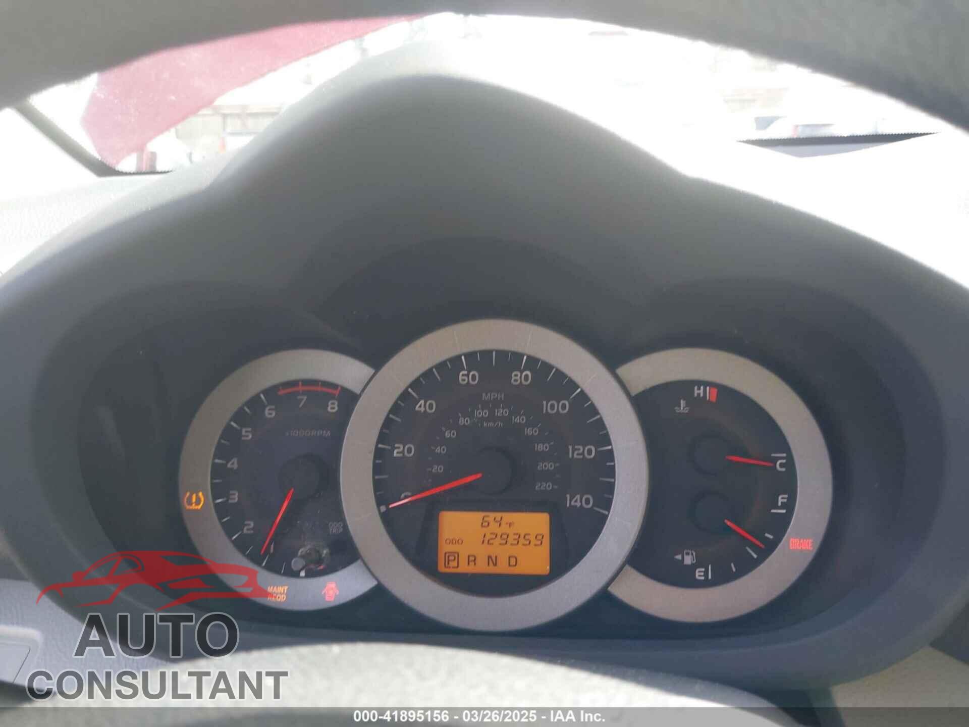TOYOTA RAV4 2012 - 2T3BF4DV4CW205762