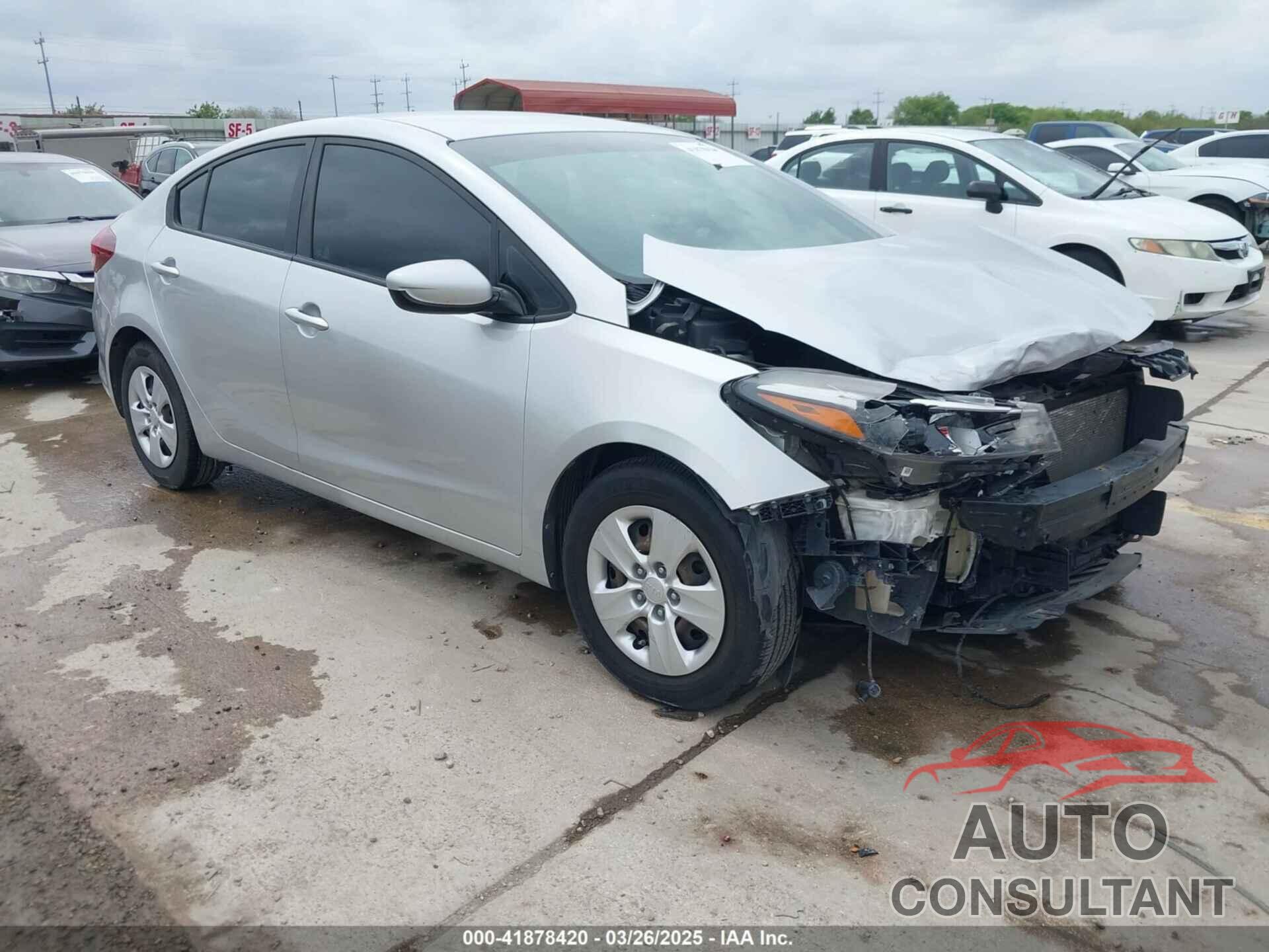 KIA FORTE 2017 - 3KPFL4A72HE064001