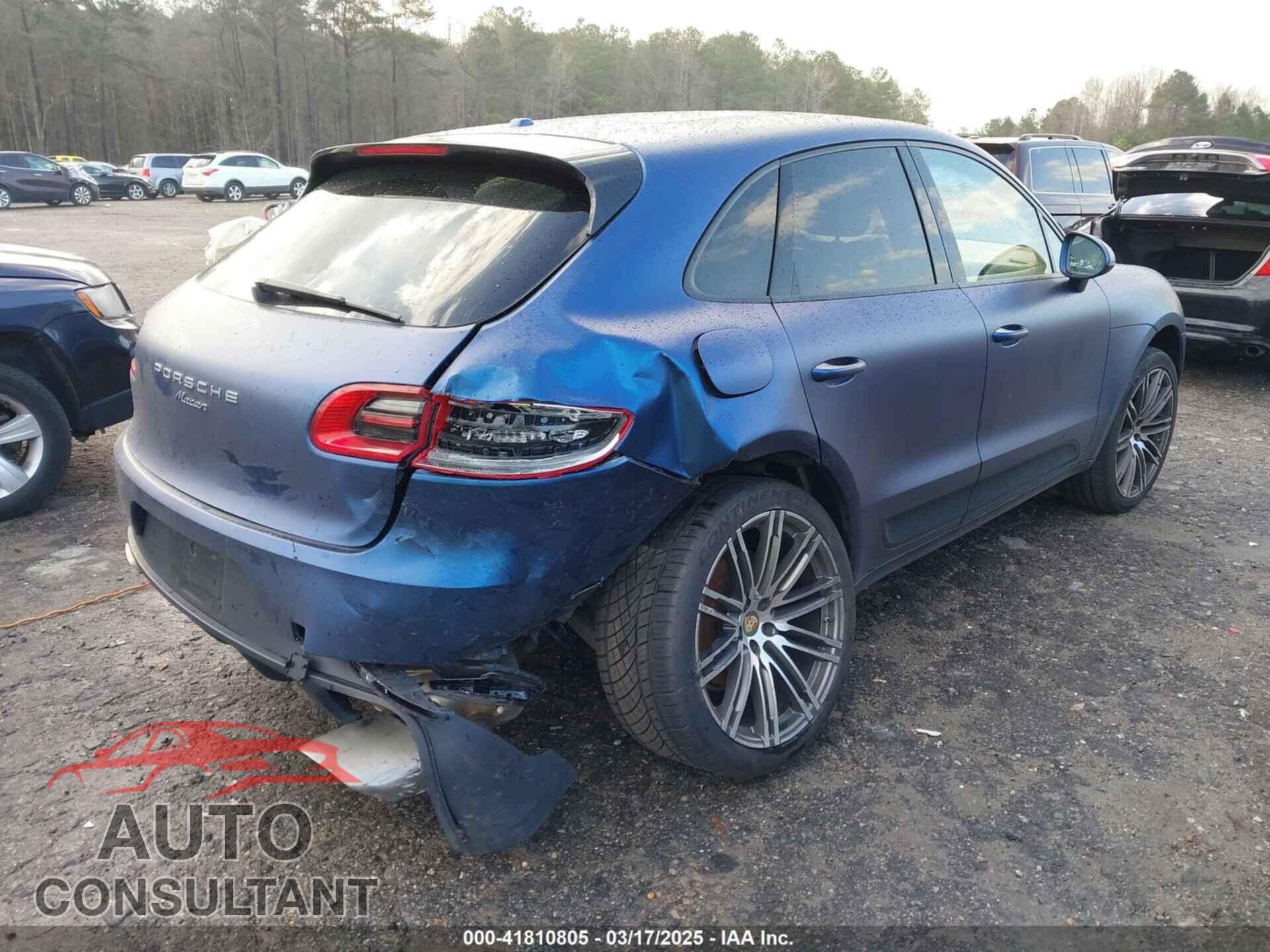 PORSCHE MACAN 2017 - WP1AA2A55HLB02121