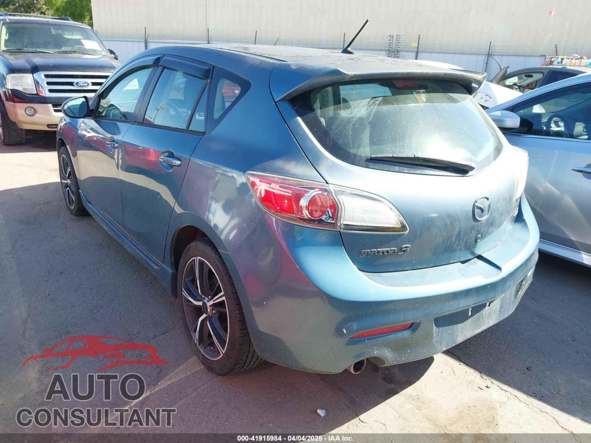 MAZDA MAZDA3 2011 - JM1BL1K64B1478667