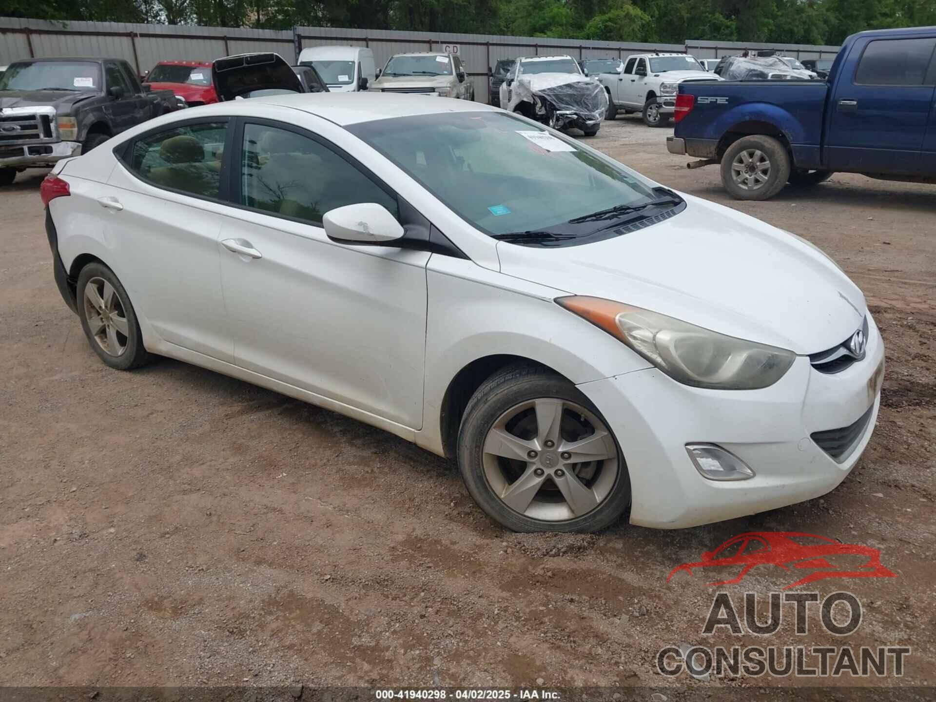 HYUNDAI ELANTRA 2013 - 5NPDH4AE6DH430720