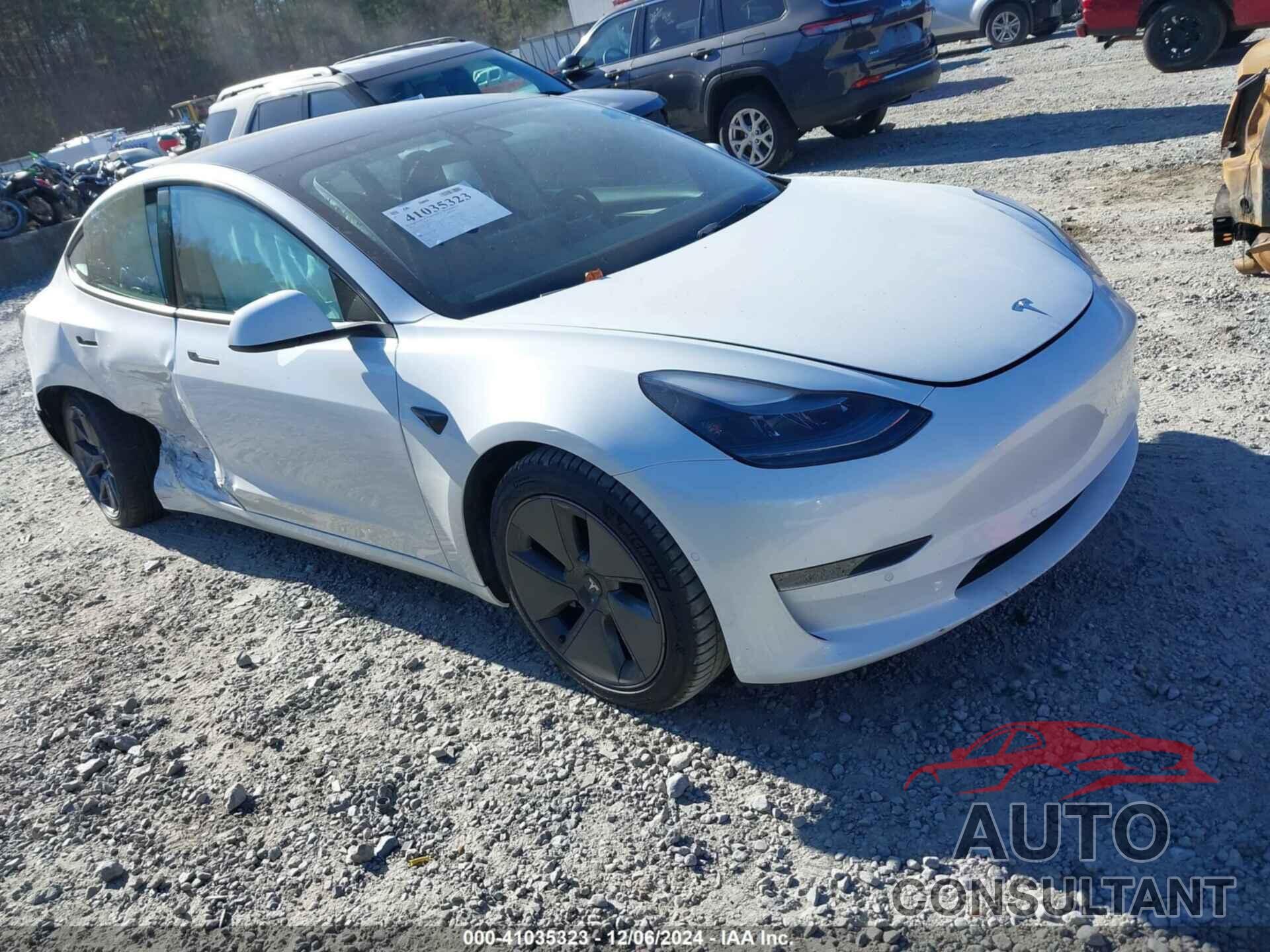 TESLA MODEL 3 2021 - 5YJ3E1EA7MF086856