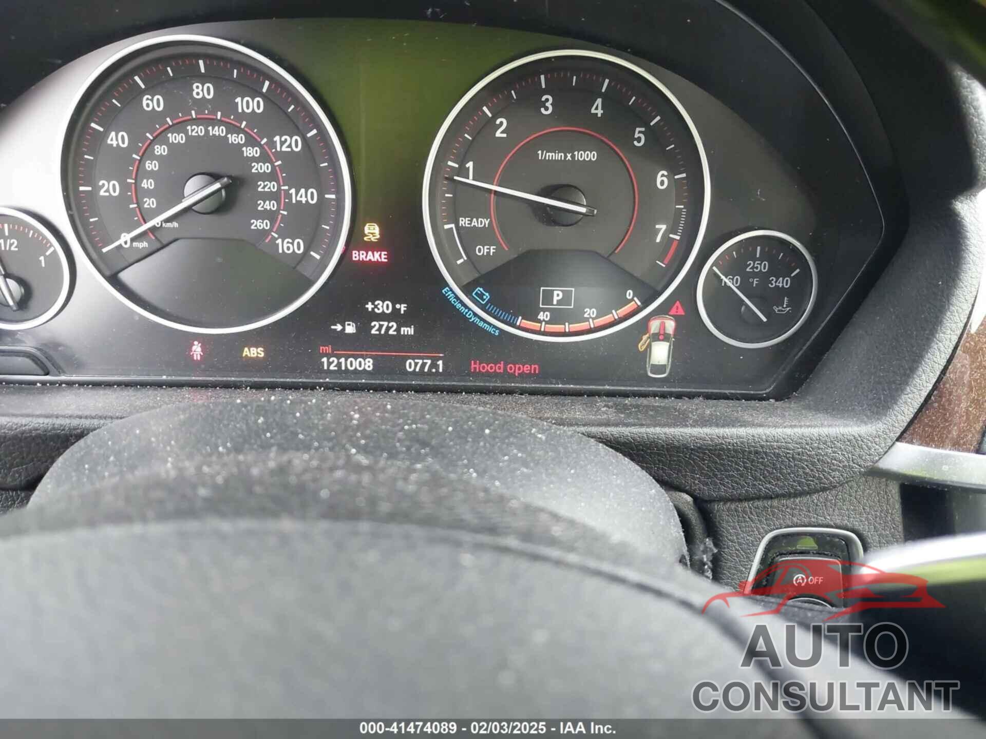 BMW 328I GRAN TURISMO 2016 - WBA8Z5C51GGS37544