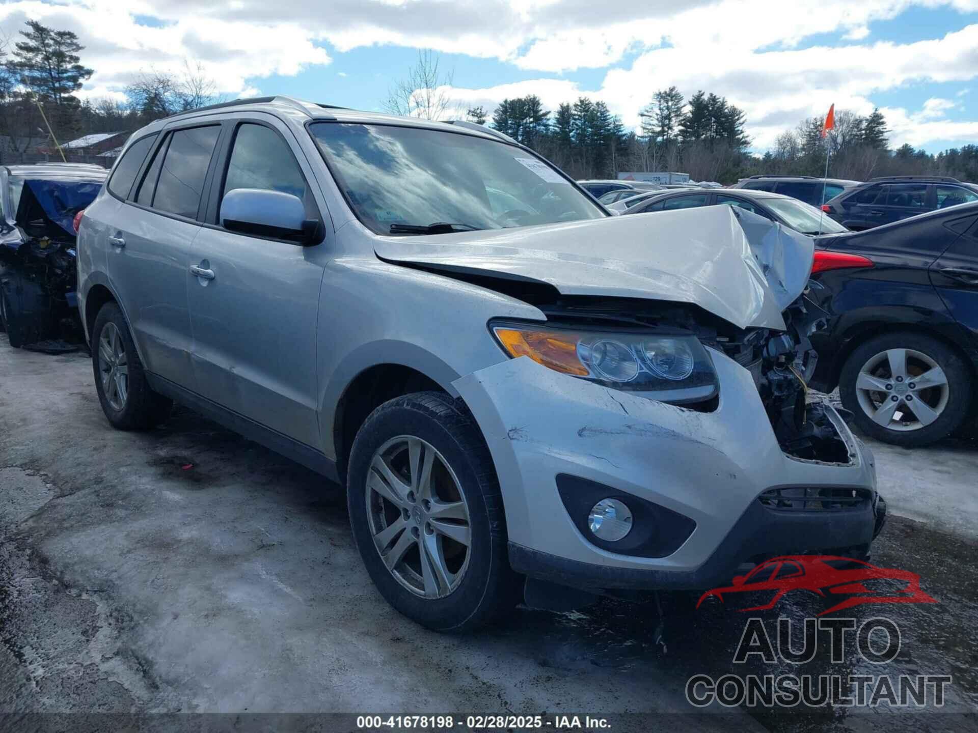 HYUNDAI SANTA FE 2012 - 5XYZKDAG1CG120960