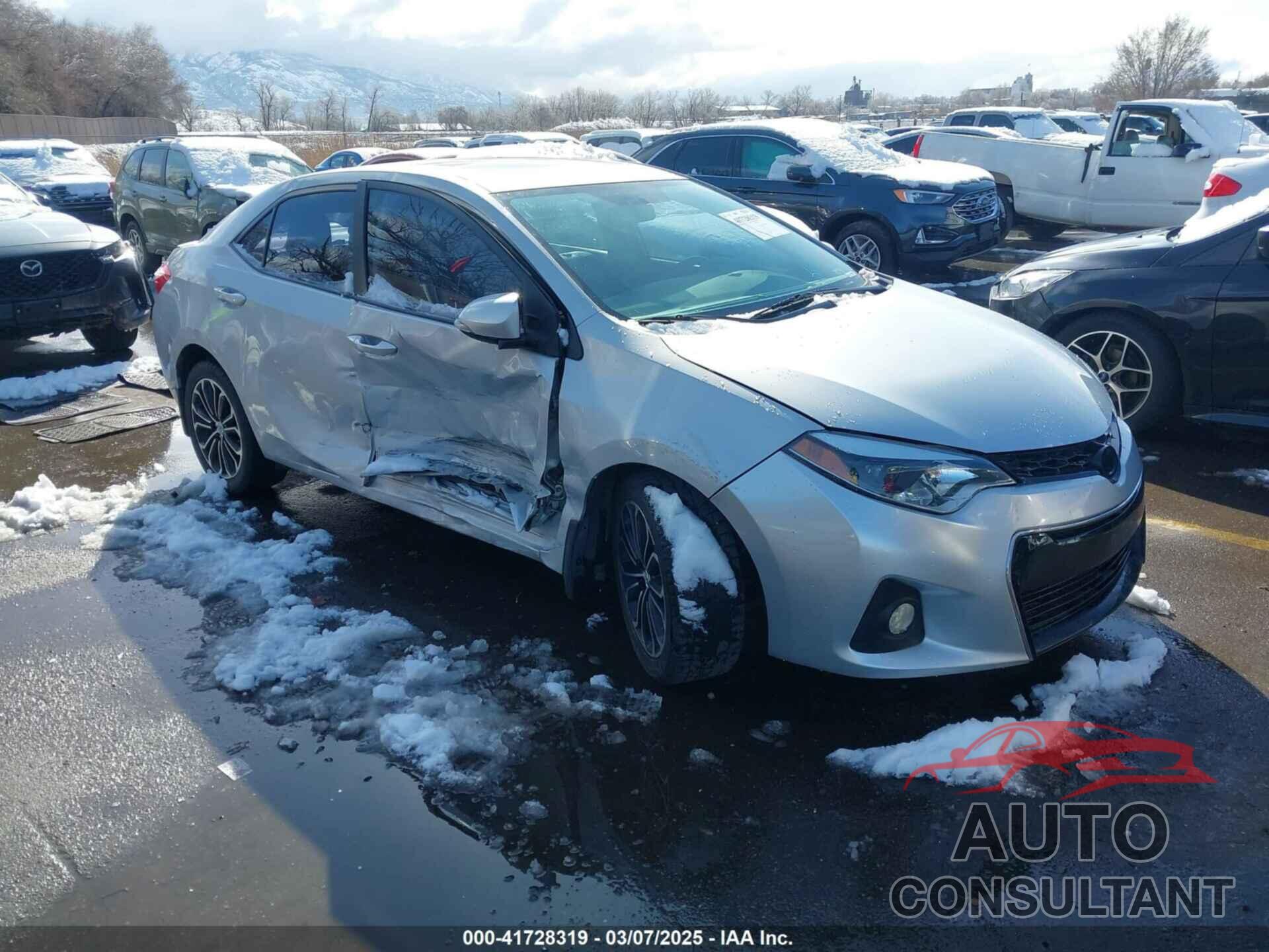 TOYOTA COROLLA 2015 - 2T1BURHE4FC459144