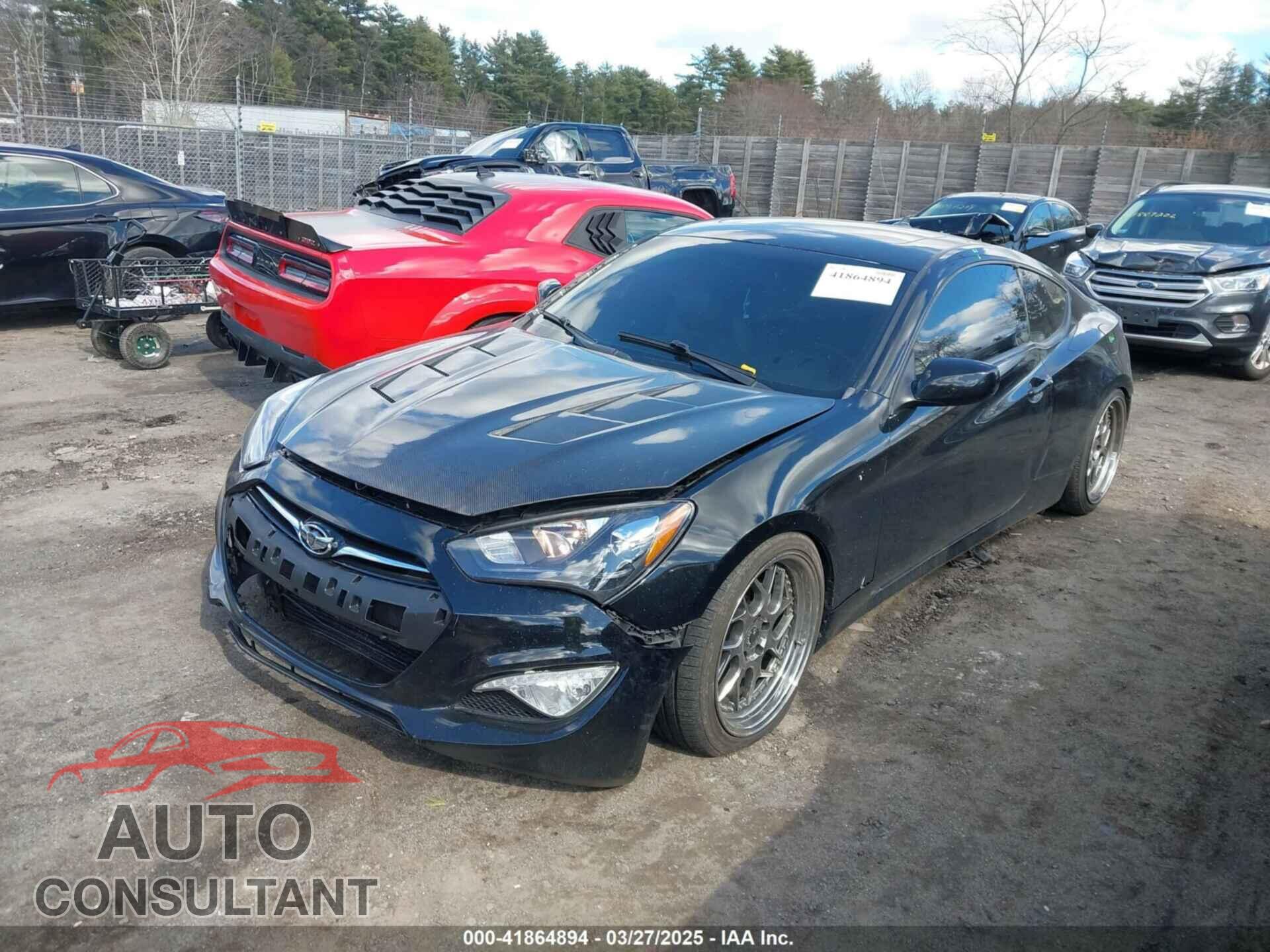 HYUNDAI GENESIS 2013 - KMHHT6KD2DU097886