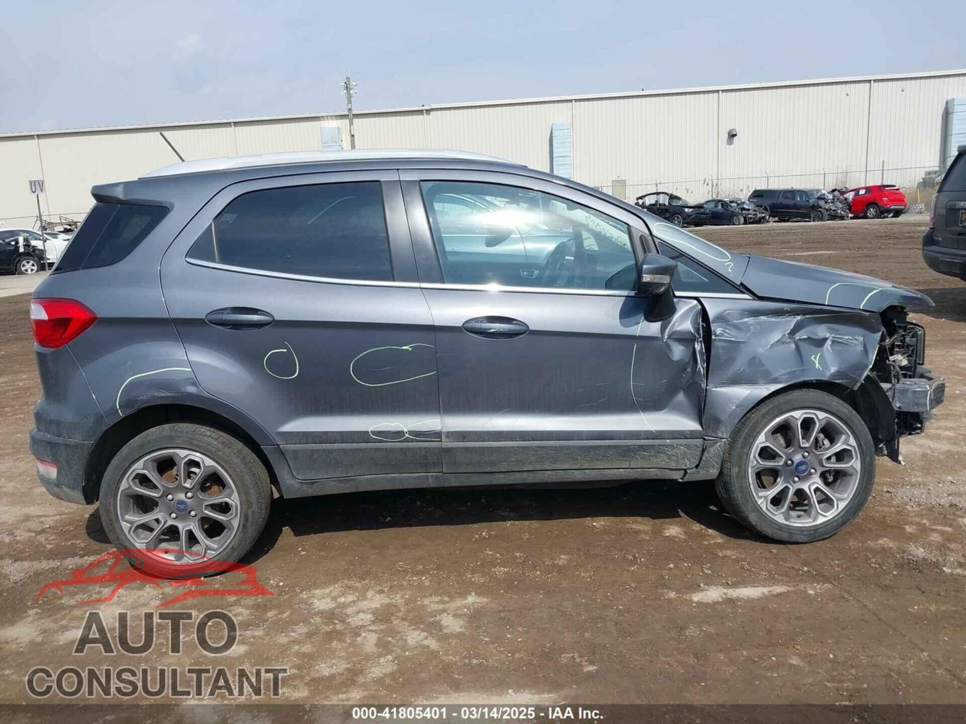 FORD ECOSPORT 2020 - MAJ6S3KL7LC339375