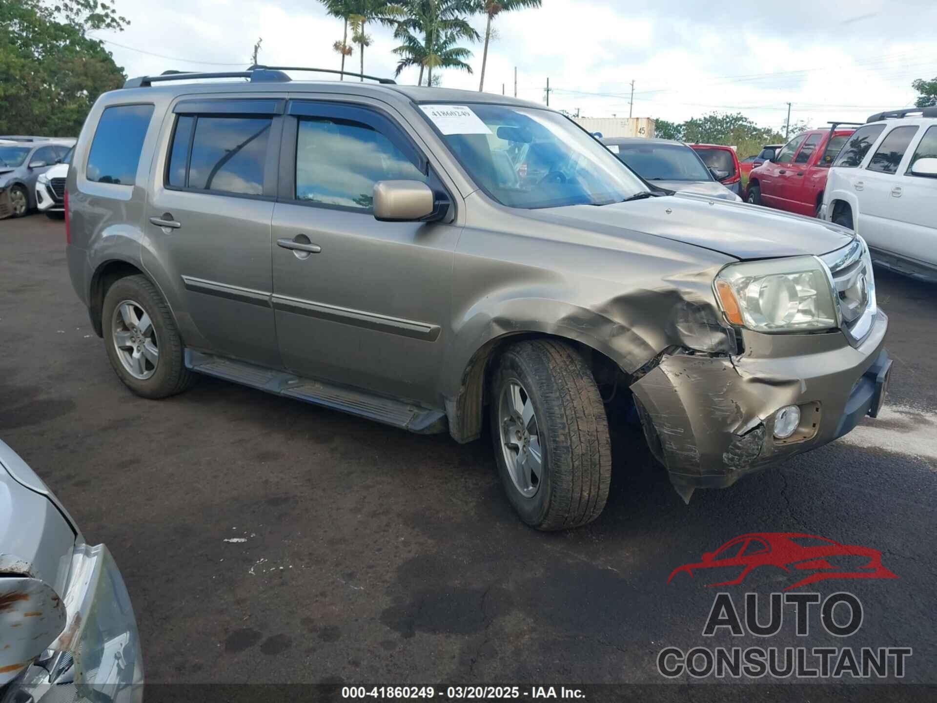 HONDA PILOT 2009 - 5FNYF48499B016714
