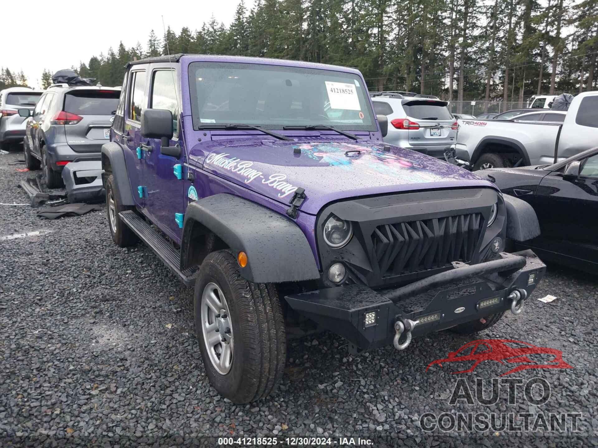 JEEP WRANGLER JK UNLIMITED 2018 - 1C4BJWDG0JL847049