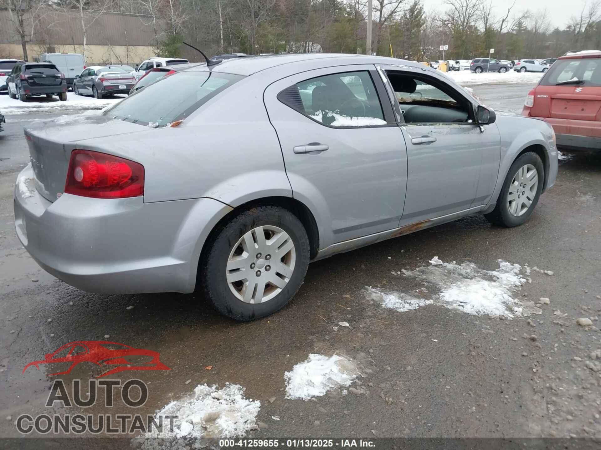 DODGE AVENGER 2013 - 1C3CDZAB5DN632172