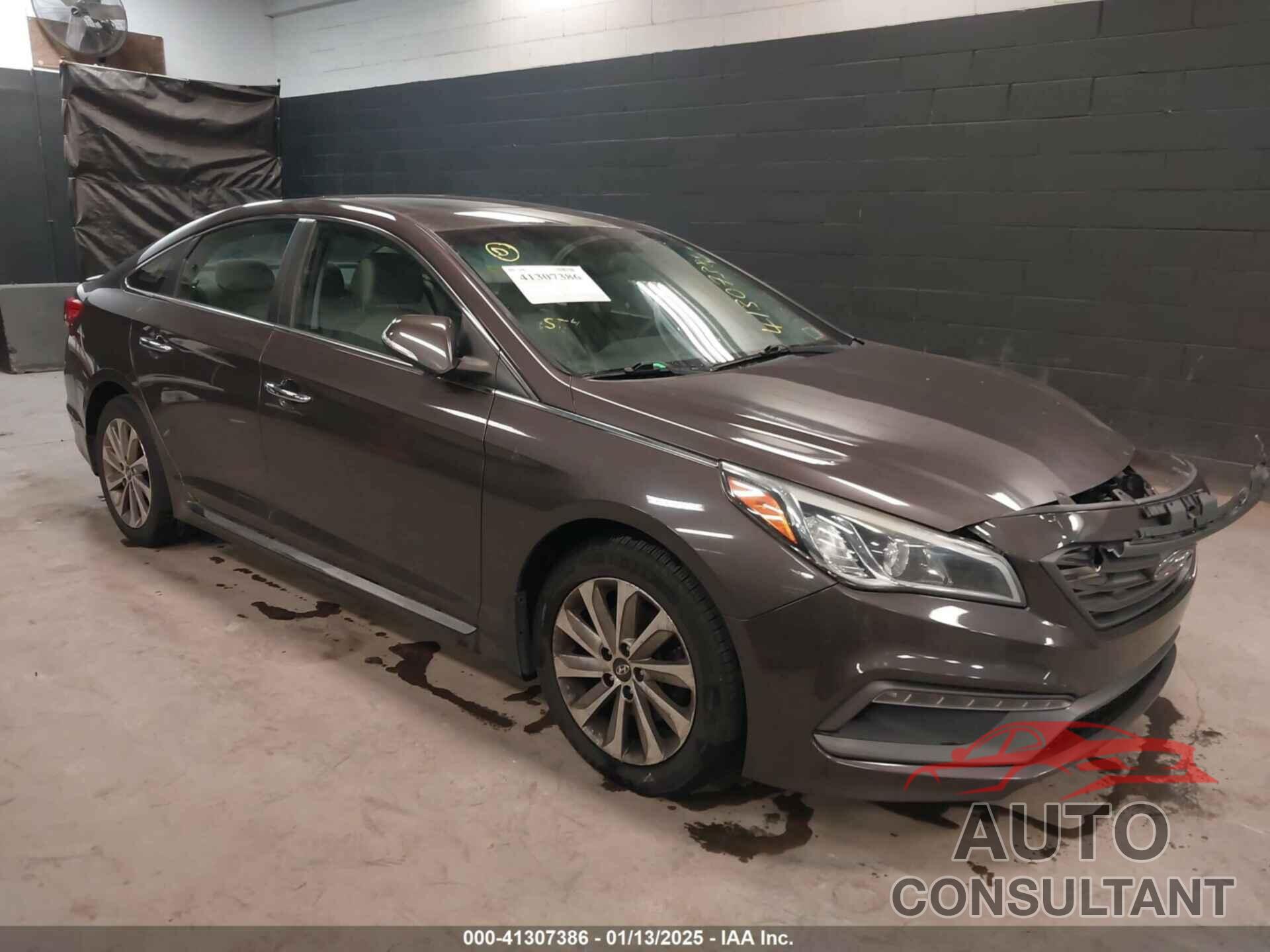HYUNDAI SONATA 2017 - 5NPE34AFXHH483485