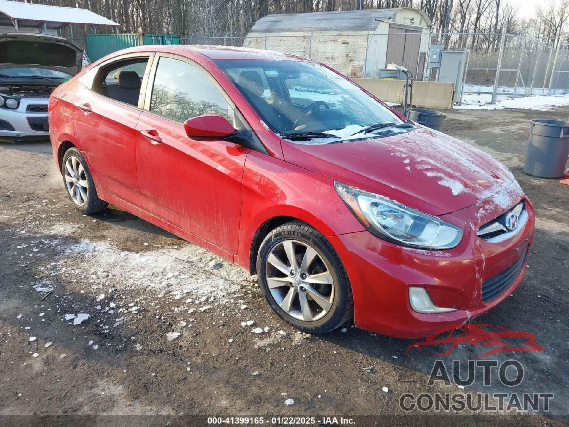 HYUNDAI ACCENT 2013 - KMHCU4AE8DU436639