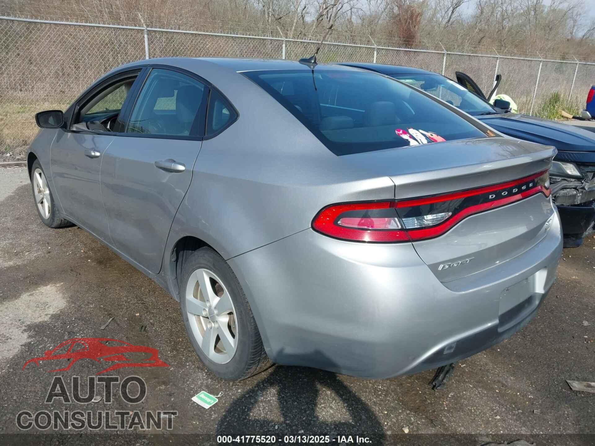 DODGE DART 2016 - 1C3CDFBA5GD720573