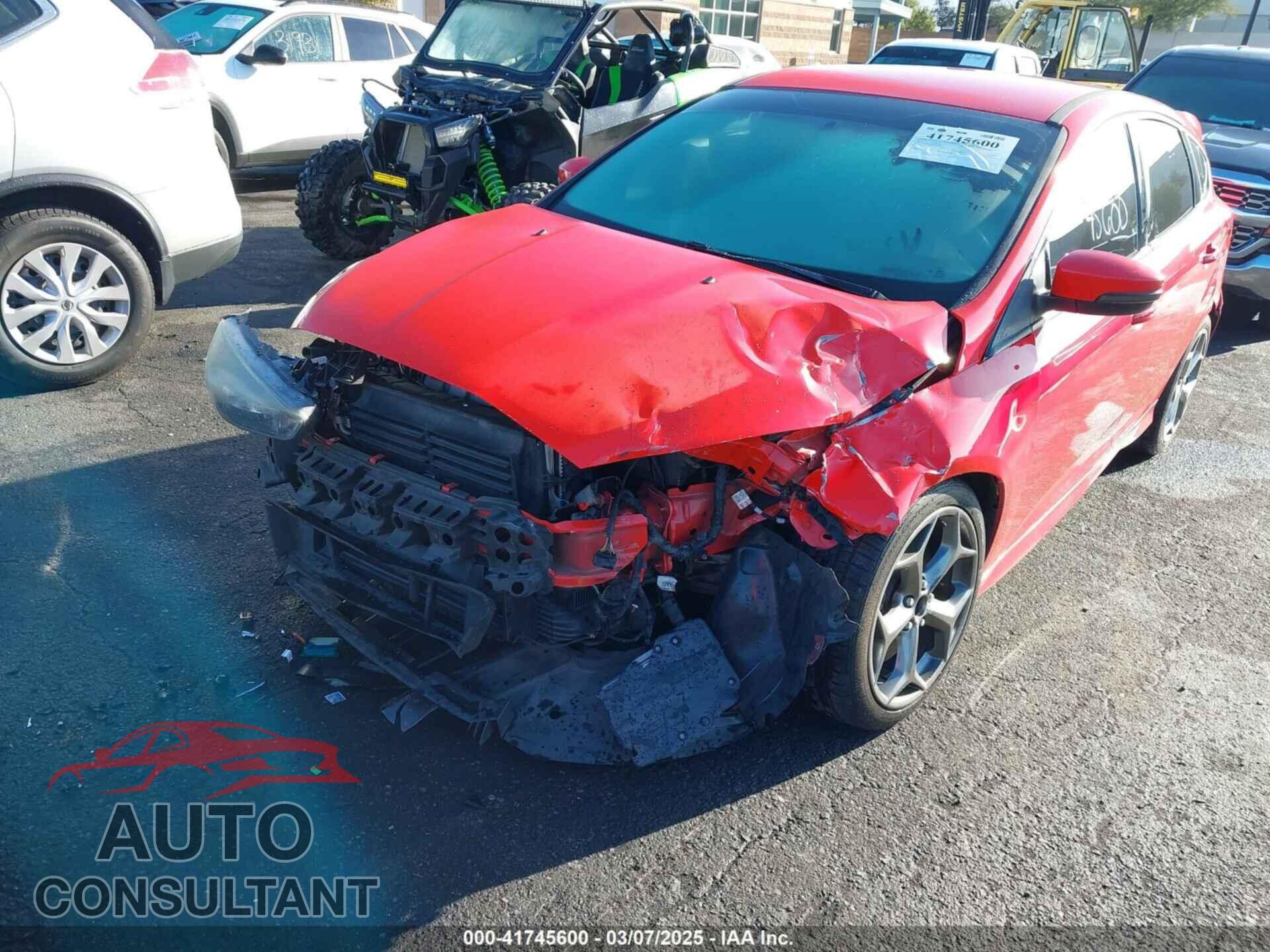 FORD FOCUS ST 2016 - 1FADP3L97GL261309