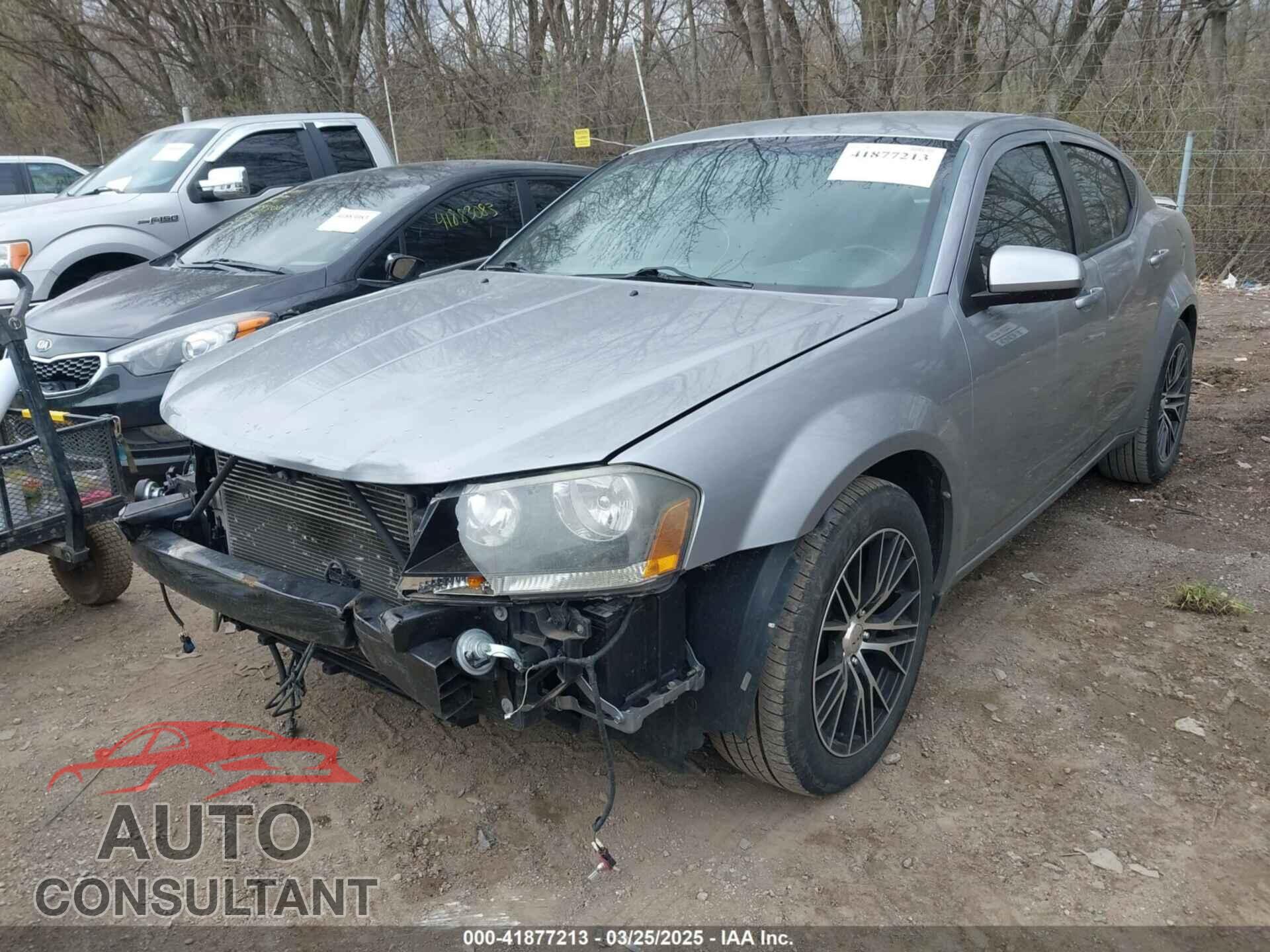 DODGE AVENGER 2013 - 1C3CDZCB6DN521644
