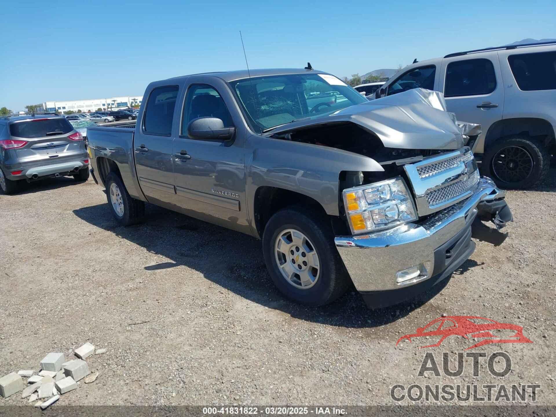 CHEVROLET SILVERADO 1500 2013 - 3GCPKSE70DG276707