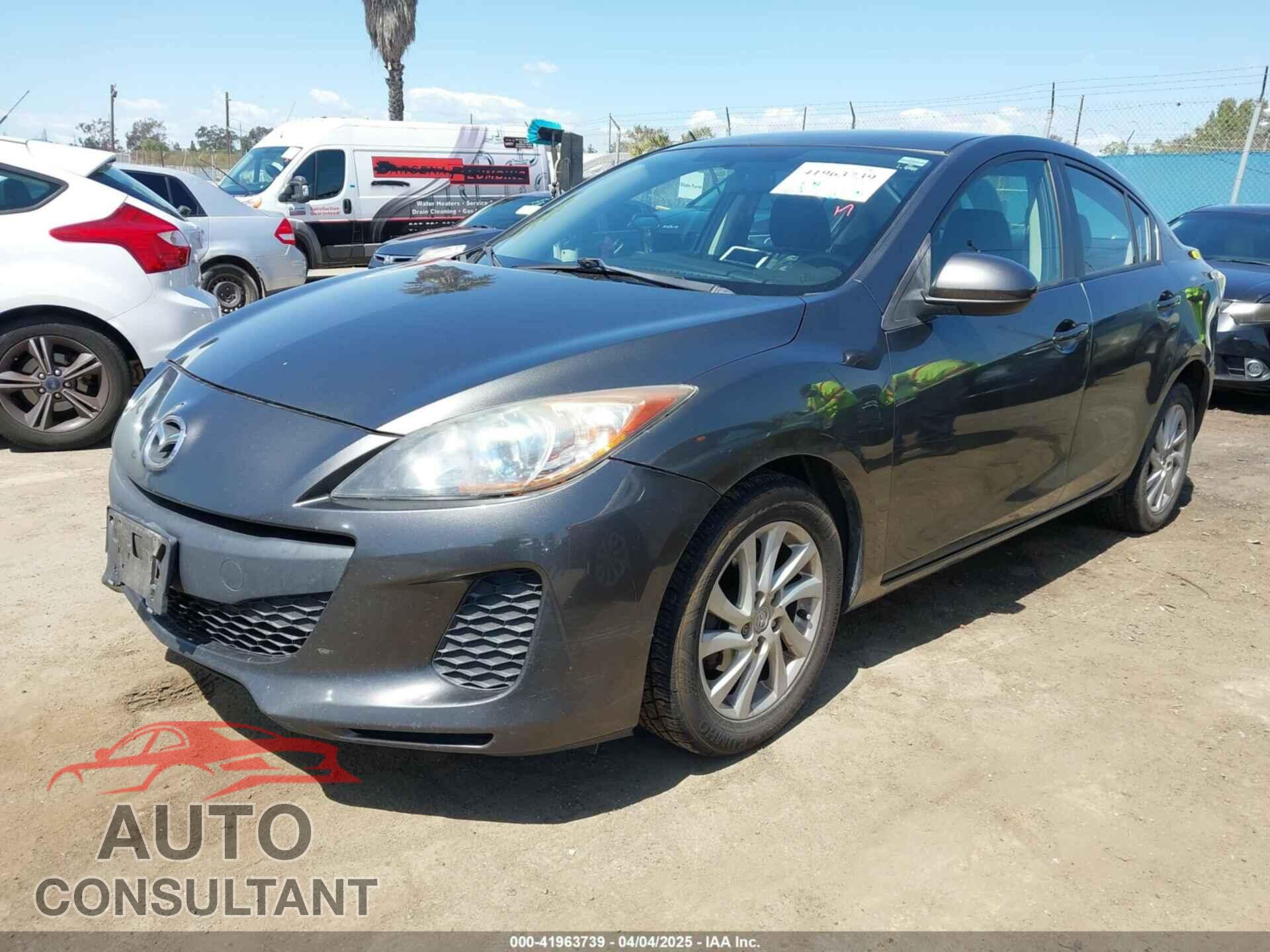 MAZDA MAZDA3 2012 - JM1BL1V87C1663293