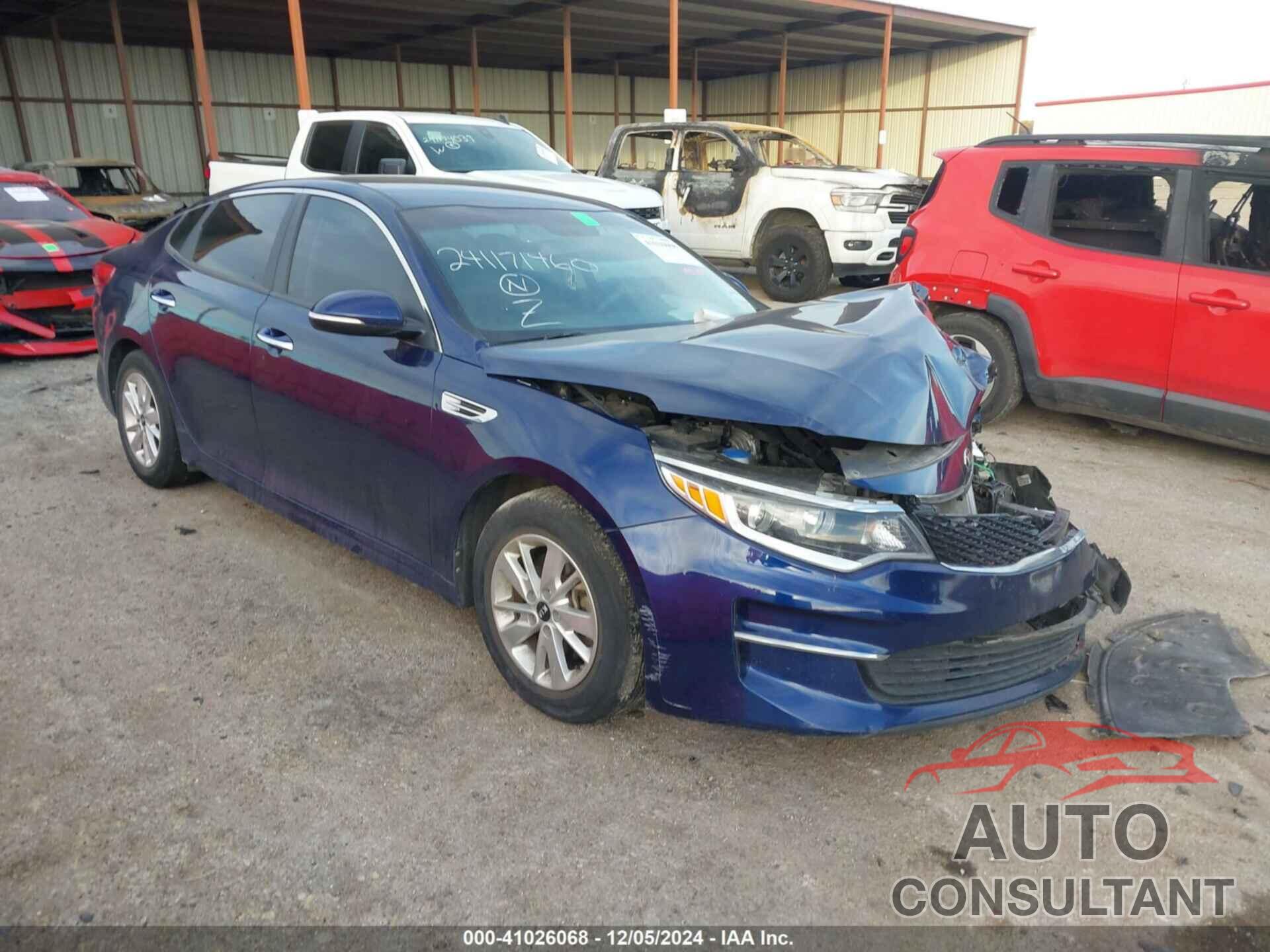 KIA OPTIMA 2018 - 5XXGT4L33JG188970