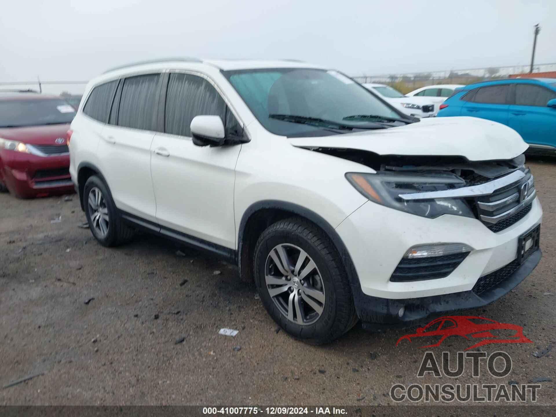 HONDA PILOT 2017 - 5FNYF5H58HB035879