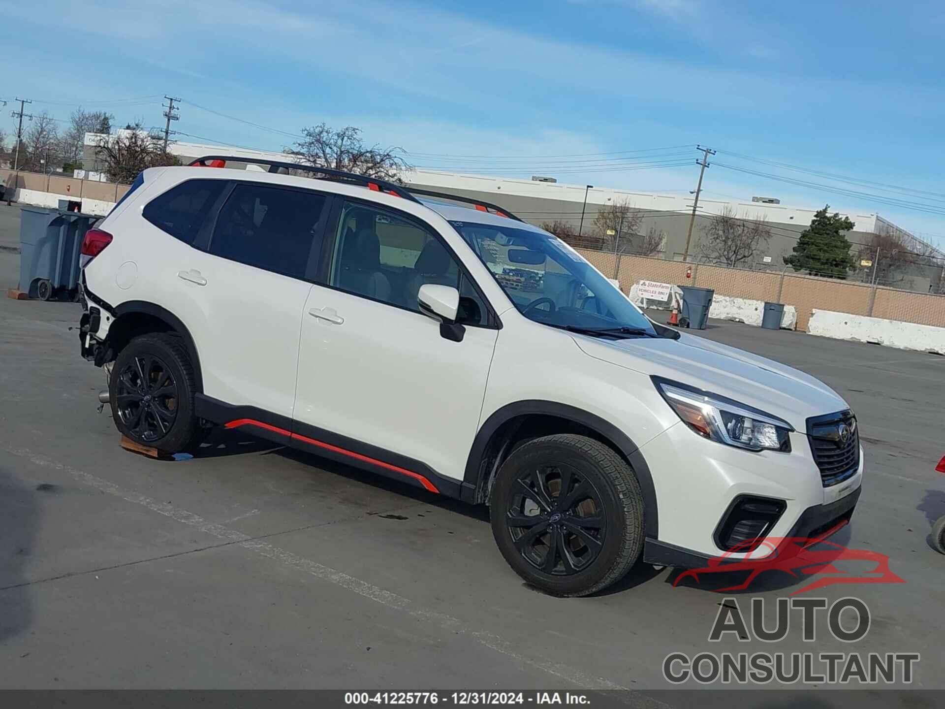 SUBARU FORESTER 2019 - JF2SKAPC9KH549436