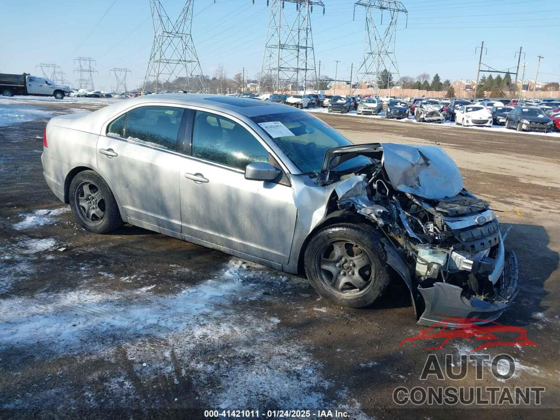 FORD FUSION 2011 - 3FAHP0HA8BR124893