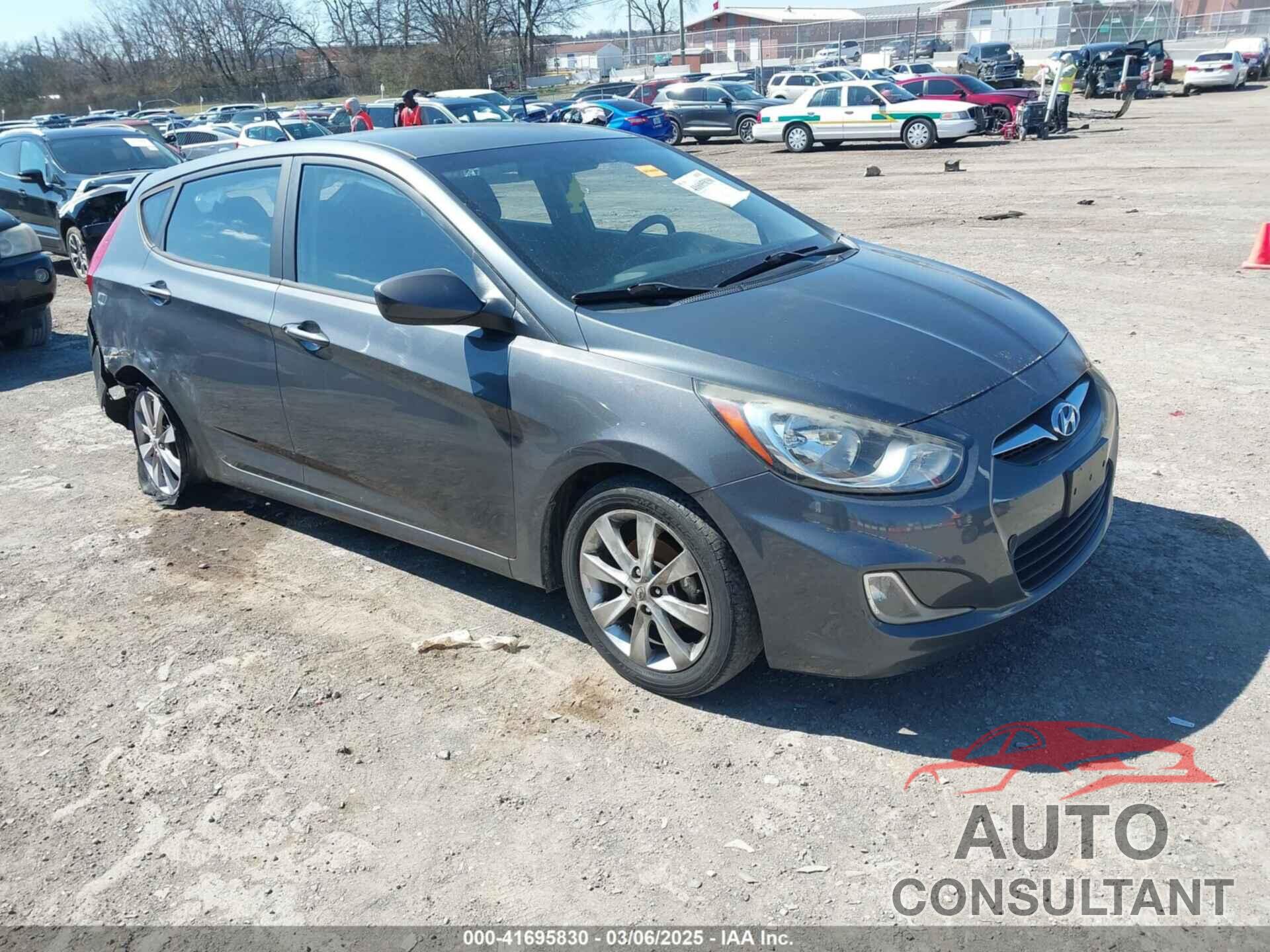 HYUNDAI ACCENT 2012 - KMHCU5AE6CU005382