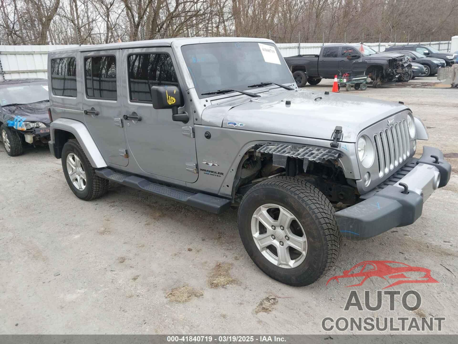 JEEP WRANGLER UNLIMITED 2016 - 1C4BJWEG0GL262060