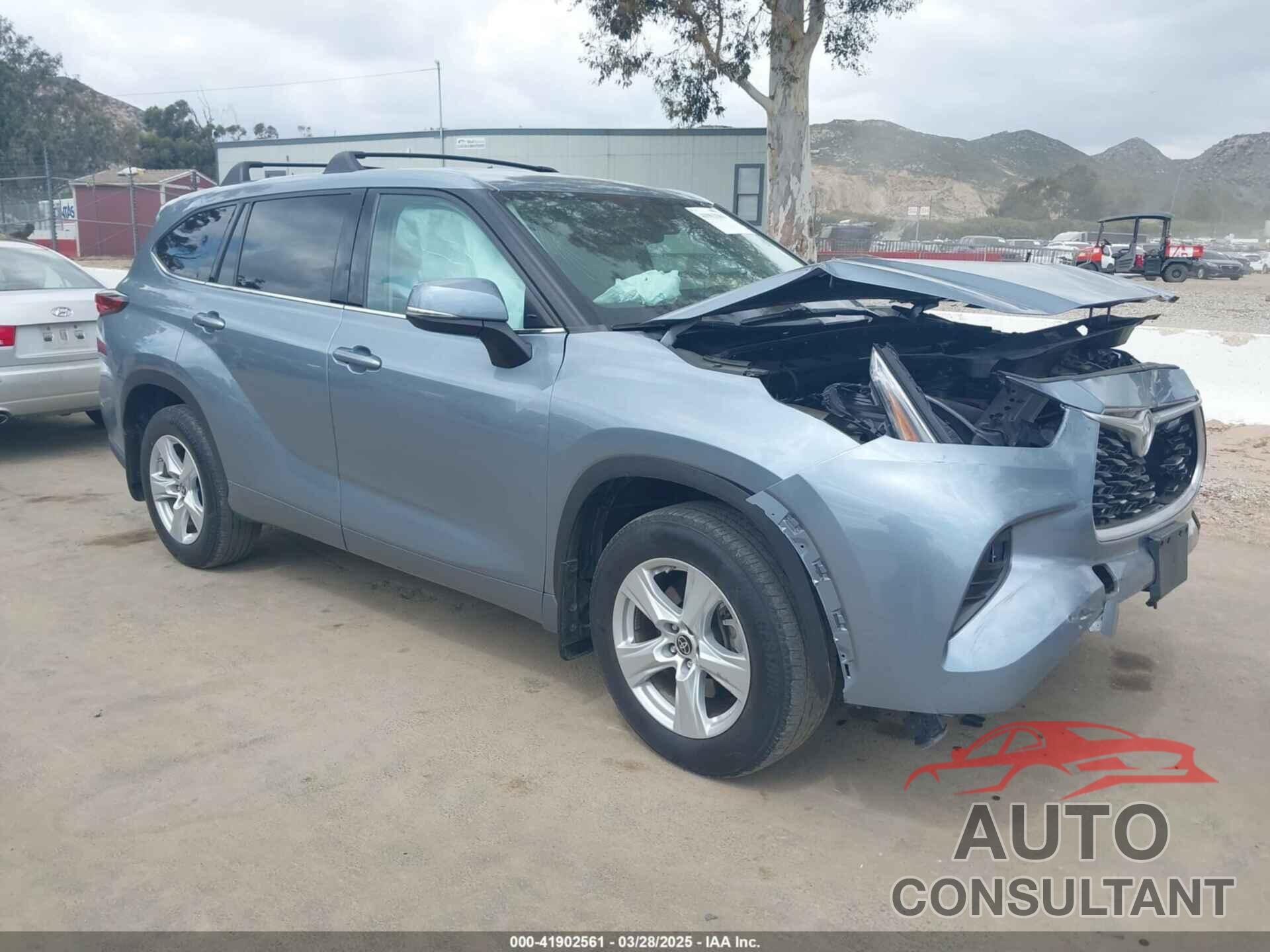 TOYOTA HIGHLANDER 2022 - 5TDZZRAH7NS101157