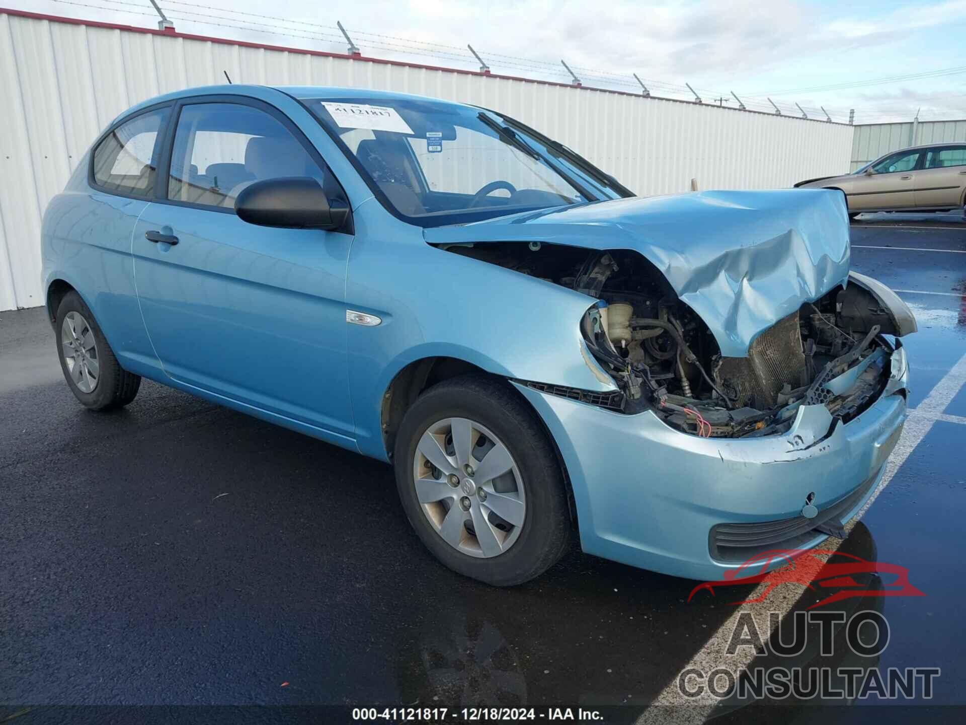 HYUNDAI ACCENT 2009 - KMHCM36C29U114880