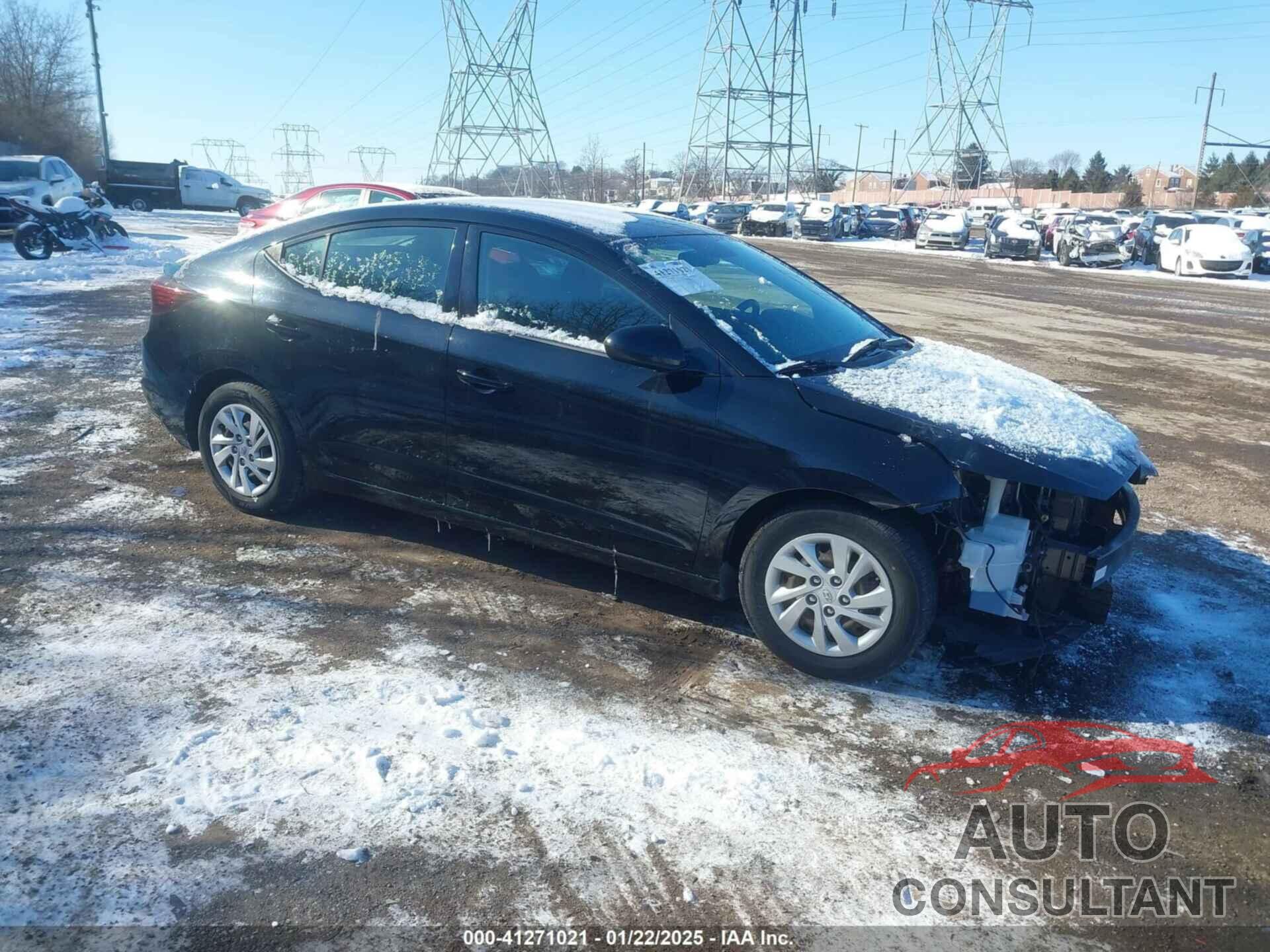 HYUNDAI ELANTRA 2019 - 5NPD74LF7KH433017