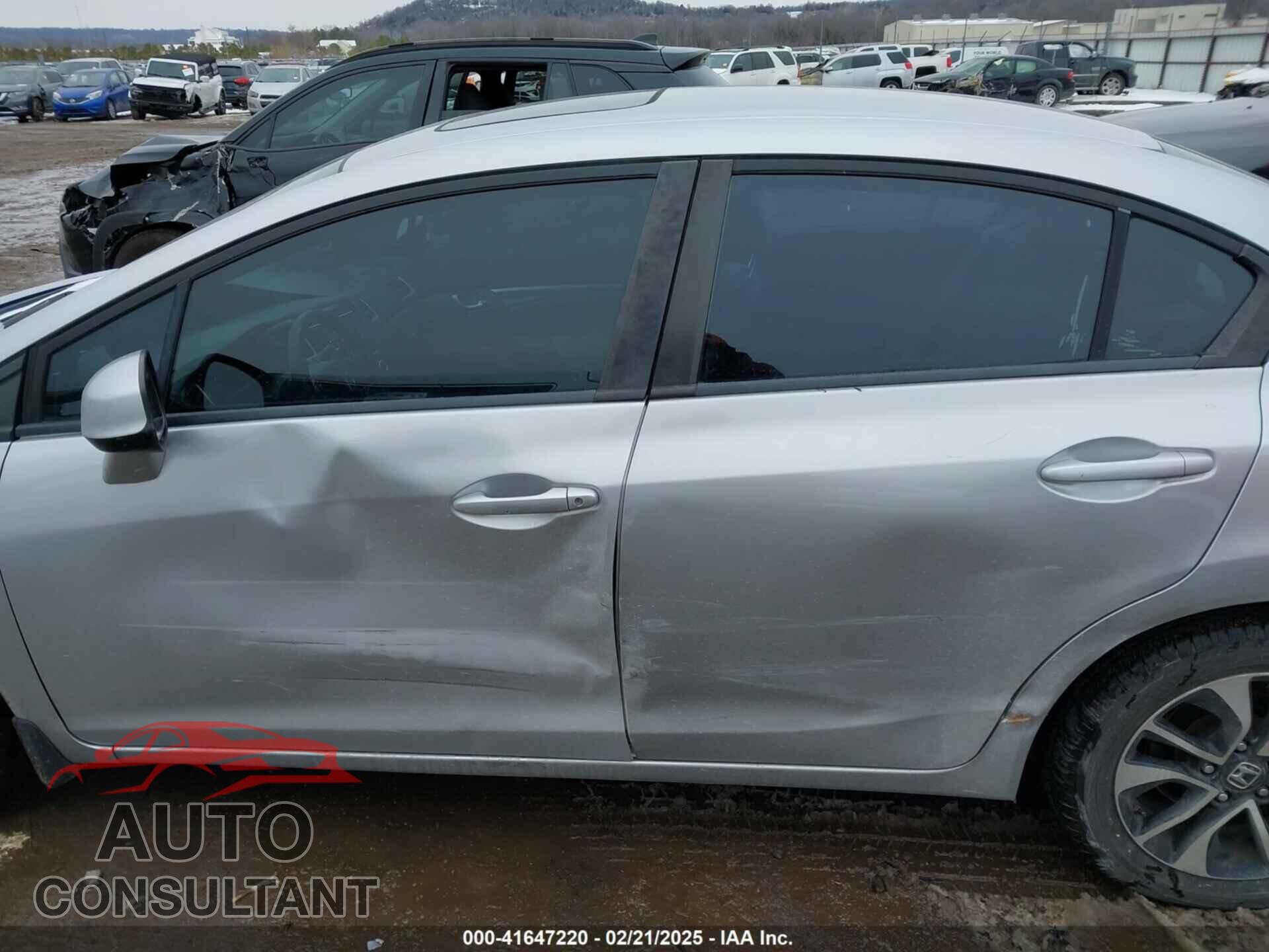 HONDA CIVIC 2013 - 19XFB2F90DE045894
