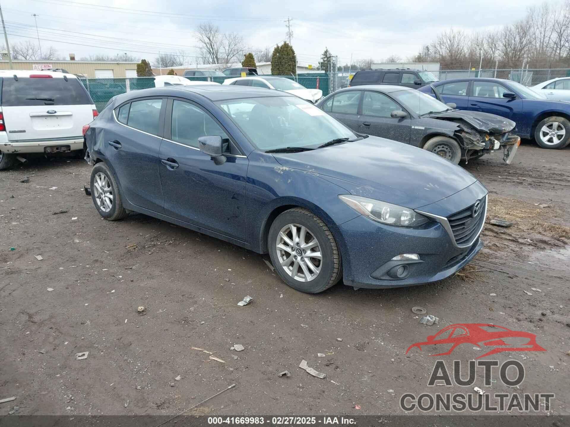 MAZDA MAZDA3 2016 - JM1BM1M70G1319123