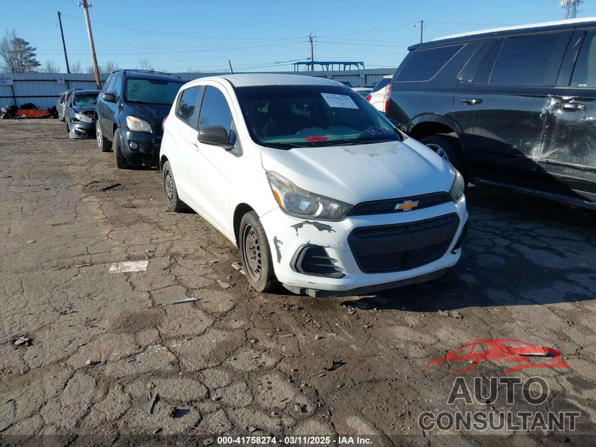 CHEVROLET SPARK 2016 - KL8CB6SA2GC646724