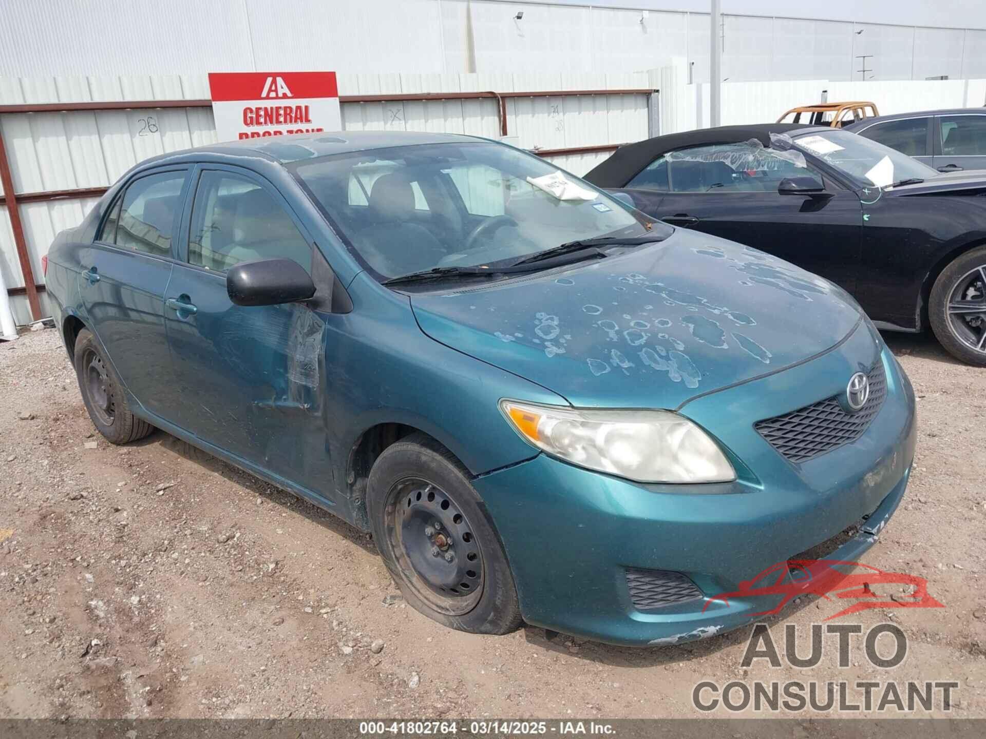 TOYOTA COROLLA 2010 - 1NXBU4EE8AZ266722