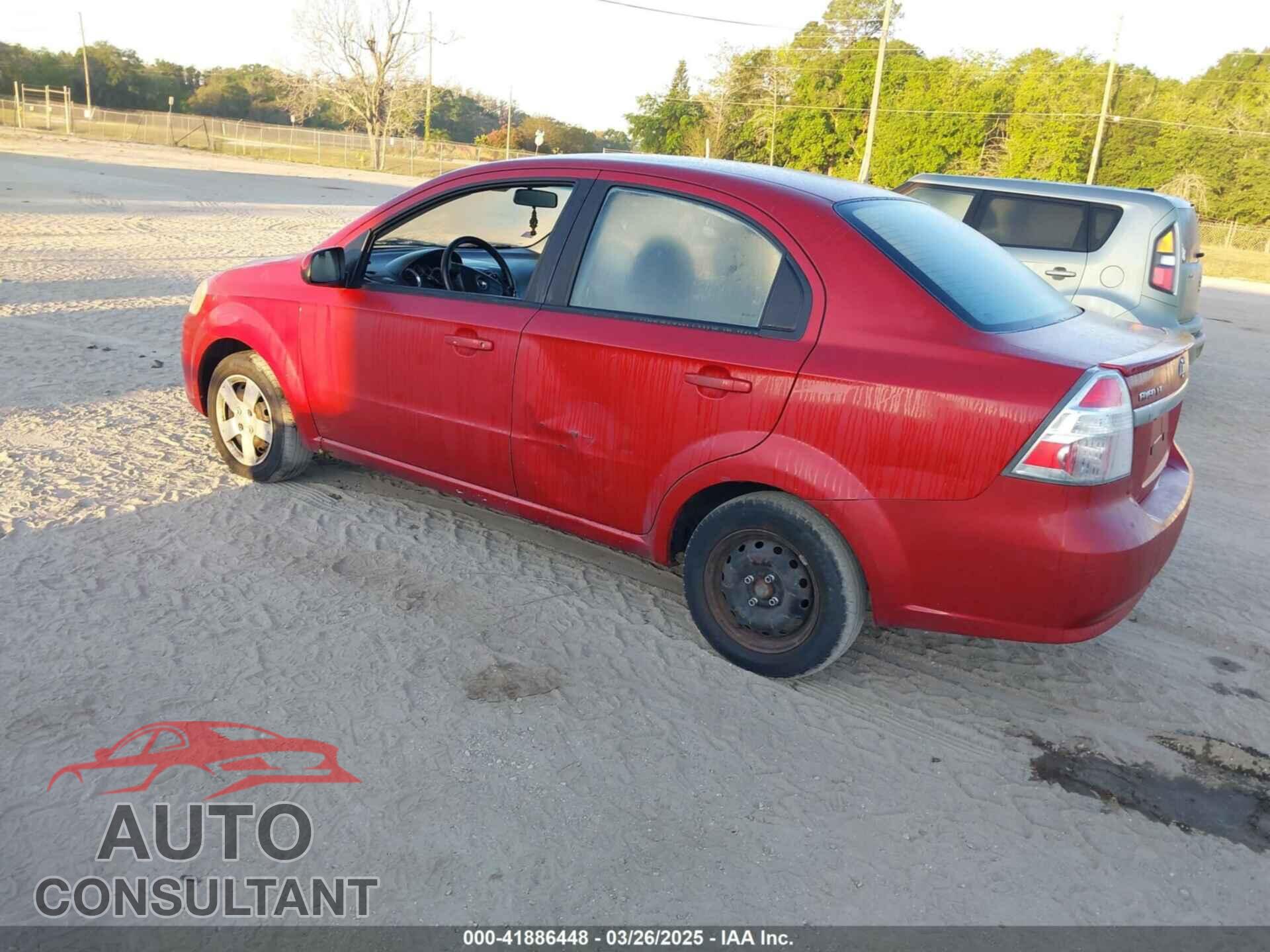 CHEVROLET AVEO 2011 - KL1TD5DE1BB231069