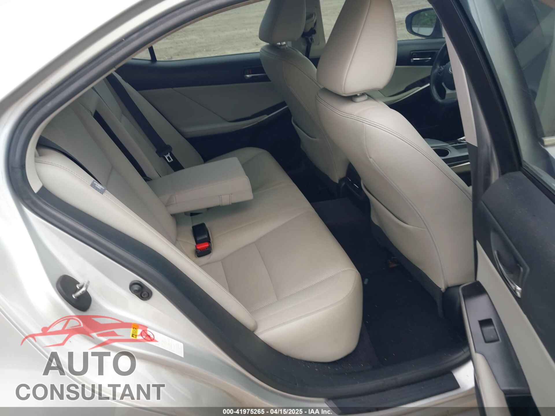 LEXUS IS 250 2014 - JTHBF1D28E5027223