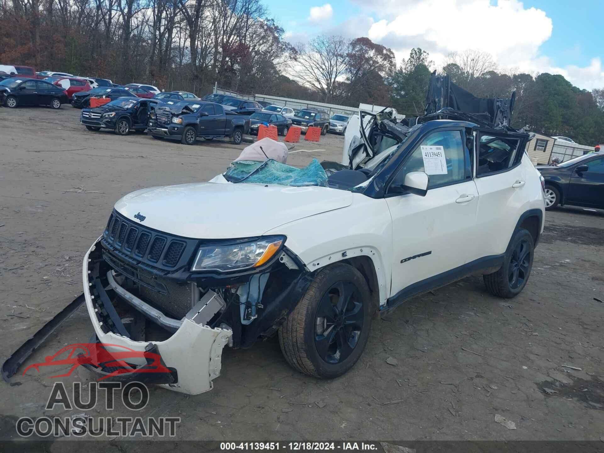 JEEP COMPASS 2021 - 3C4NJDBB2MT603680