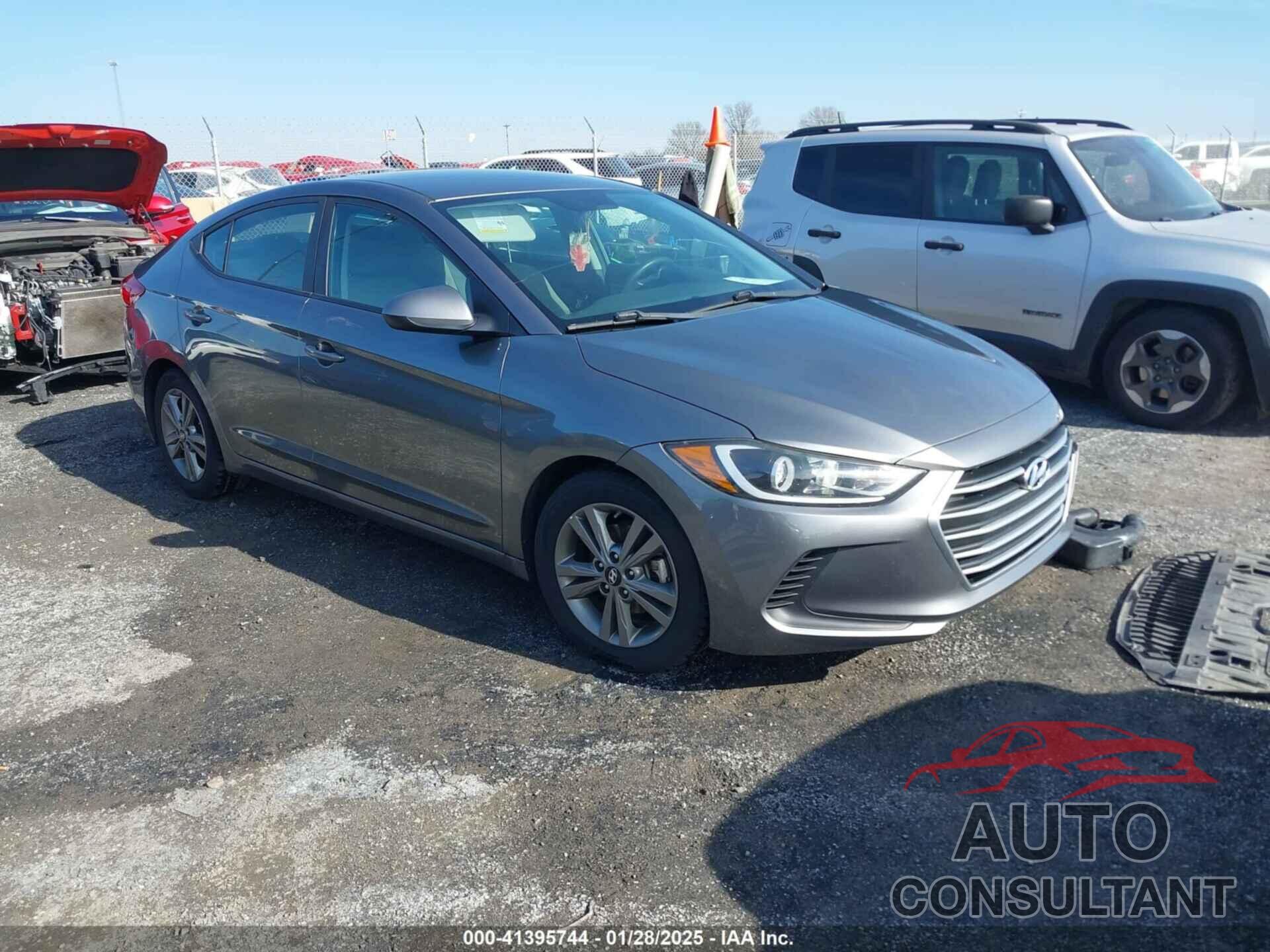 HYUNDAI ELANTRA 2018 - 5NPD84LF5JH341271