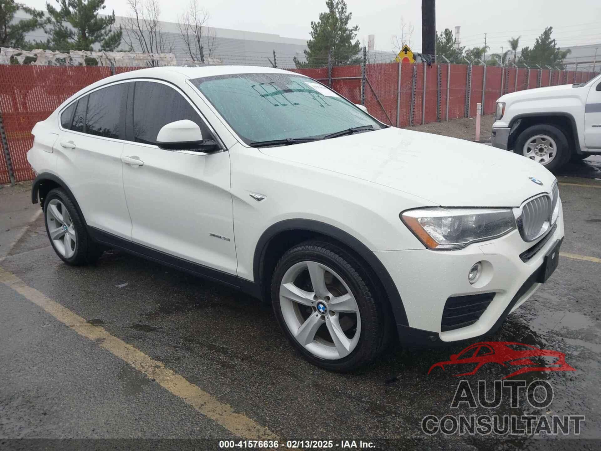 BMW X4 2016 - 5UXXW3C59G0R20045