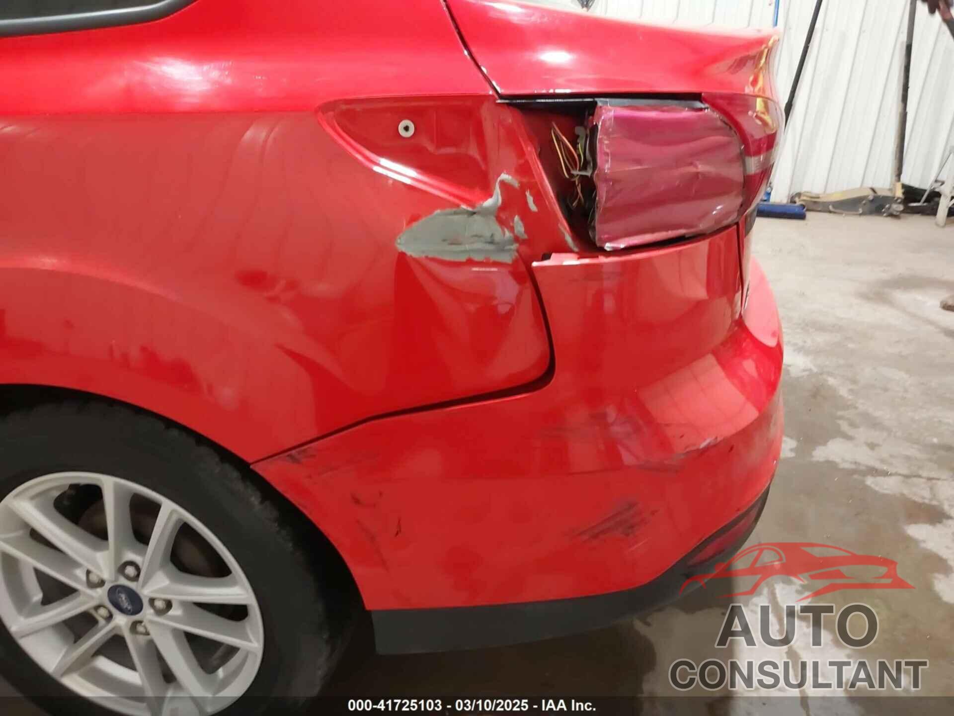 FORD FOCUS 2017 - 1FADP3F25HL231838