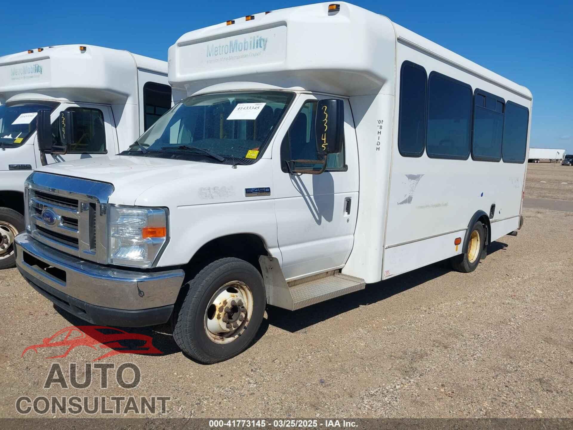 FORD E-450 CUTAWAY 2019 - 1FDFE4FS4KDC31017
