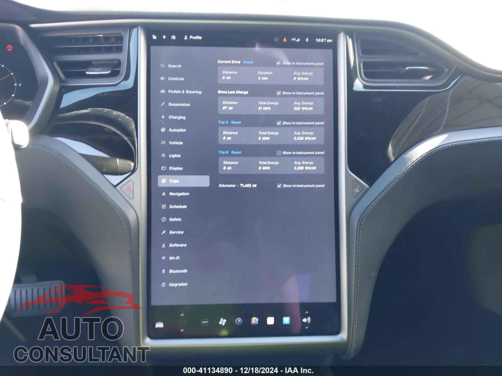 TESLA MODEL S 2018 - 5YJSA1E21JF275935