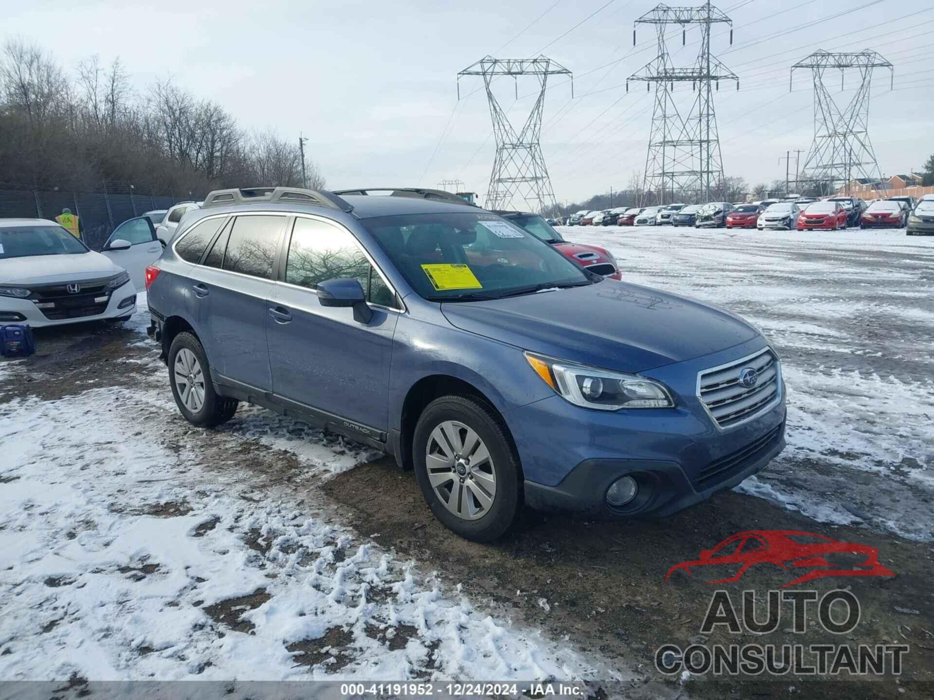 SUBARU OUTBACK 2017 - 4S4BSAFC8H3201905