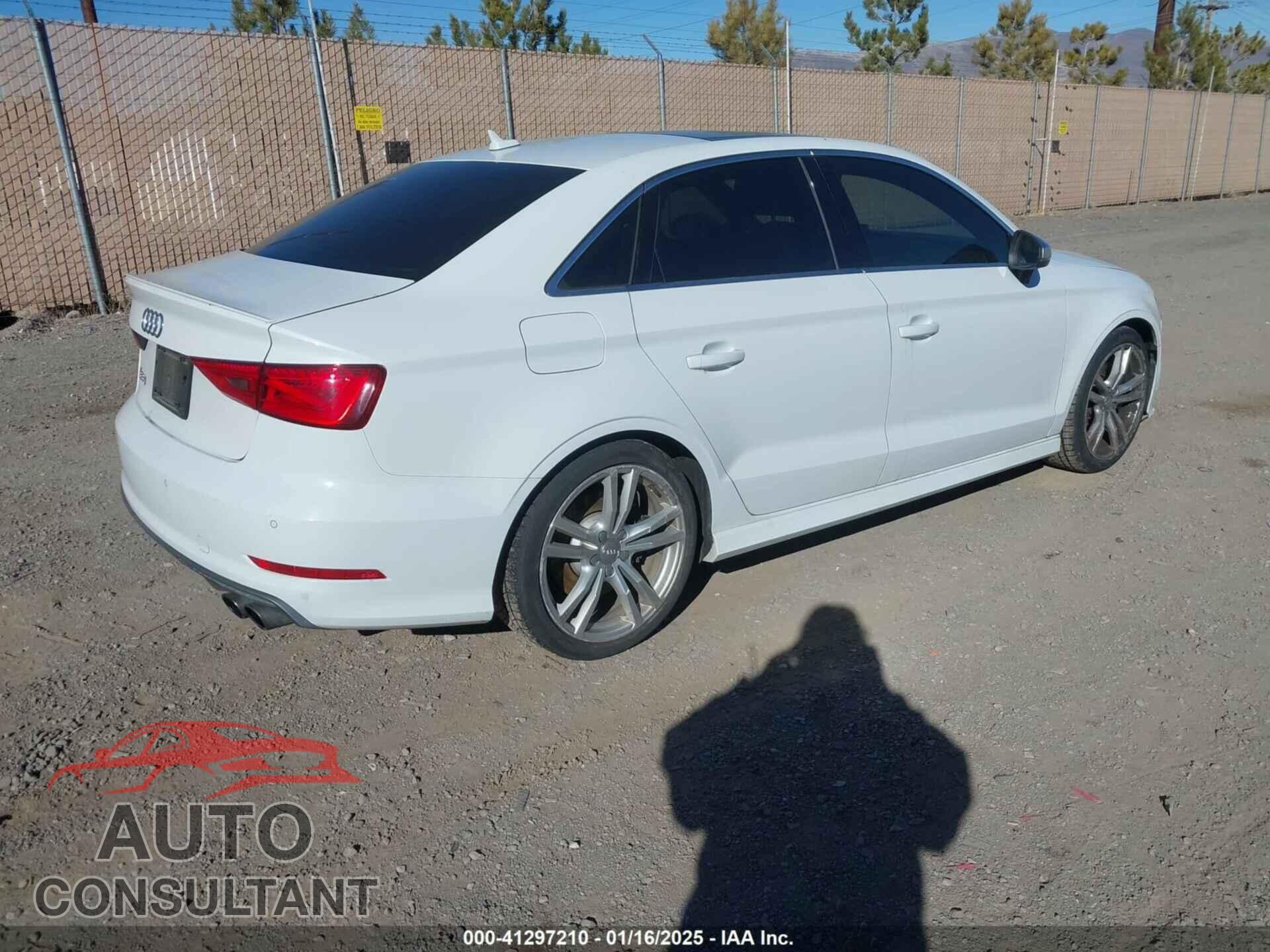 AUDI S3 2016 - WAUB1GFF2G1025428