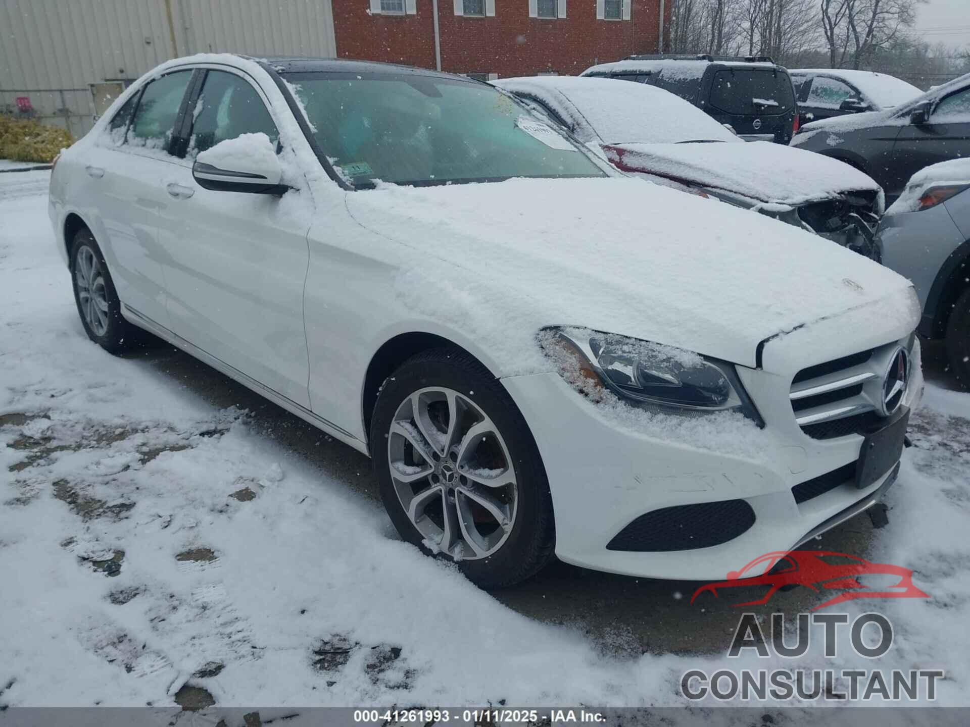 MERCEDES-BENZ C 300 2018 - WDDWF4KBXJR315454