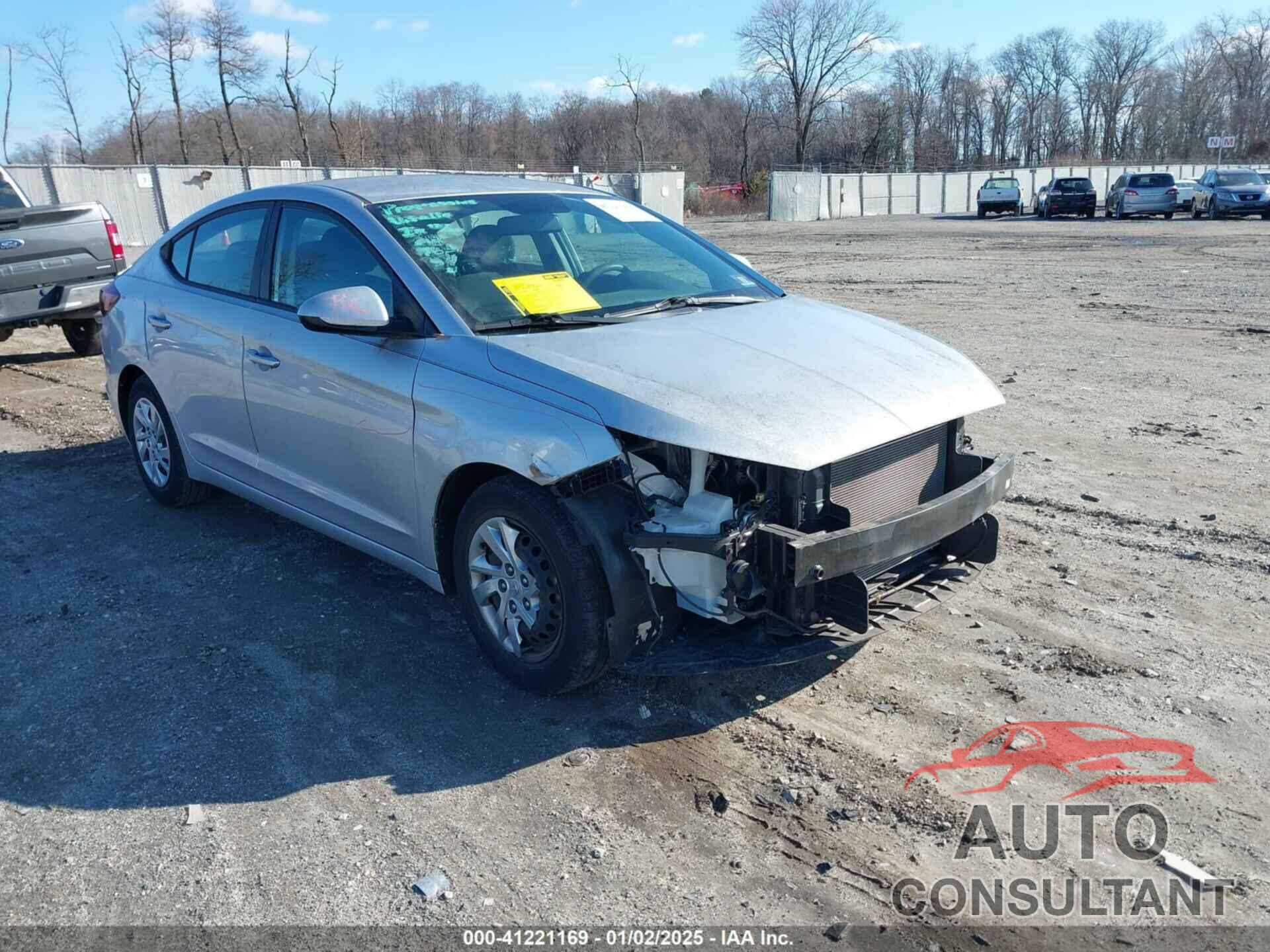 HYUNDAI ELANTRA 2019 - KMHD74LF3KU764131
